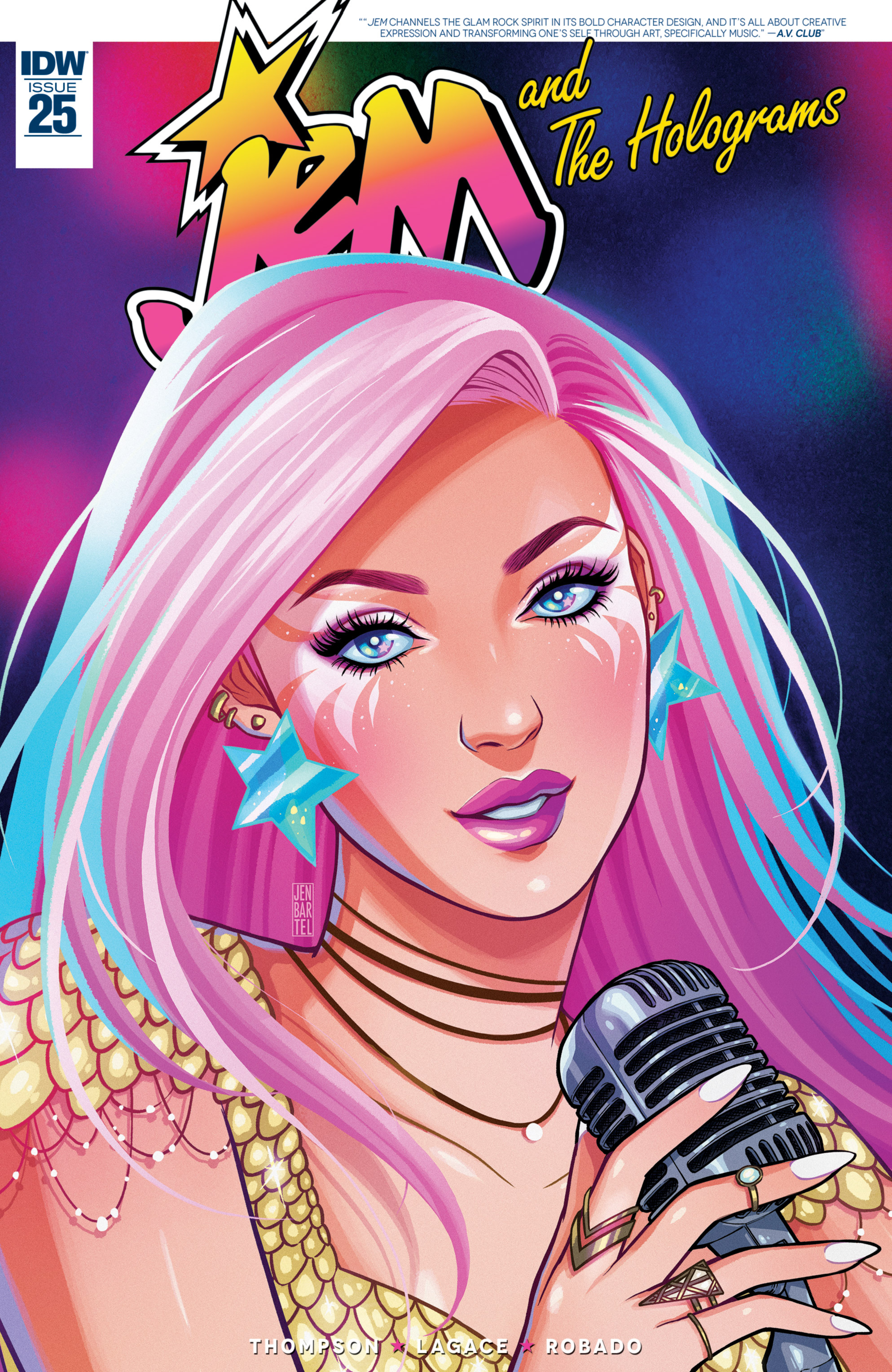 Read online Jem and The Holograms comic -  Issue #25 - 1