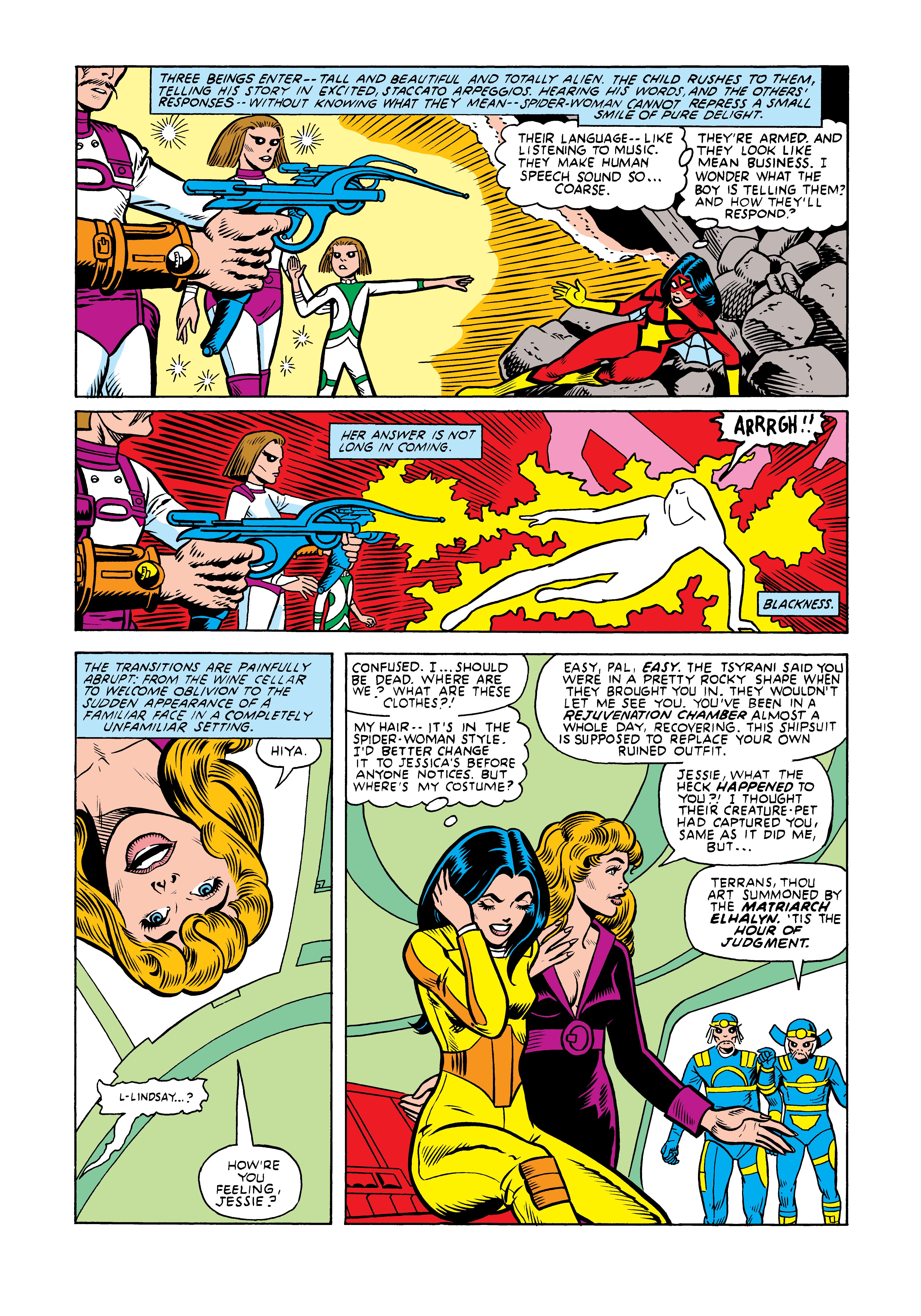 Read online Marvel Masterworks: Spider-Woman comic -  Issue # TPB 3 (Part 3) - 32