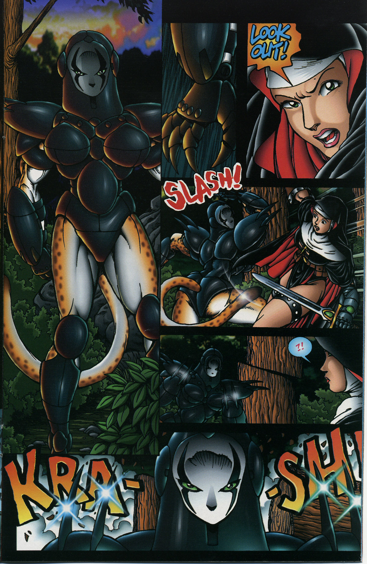 Read online Warrior Nun Areala: Rituals comic -  Issue #2 - 19