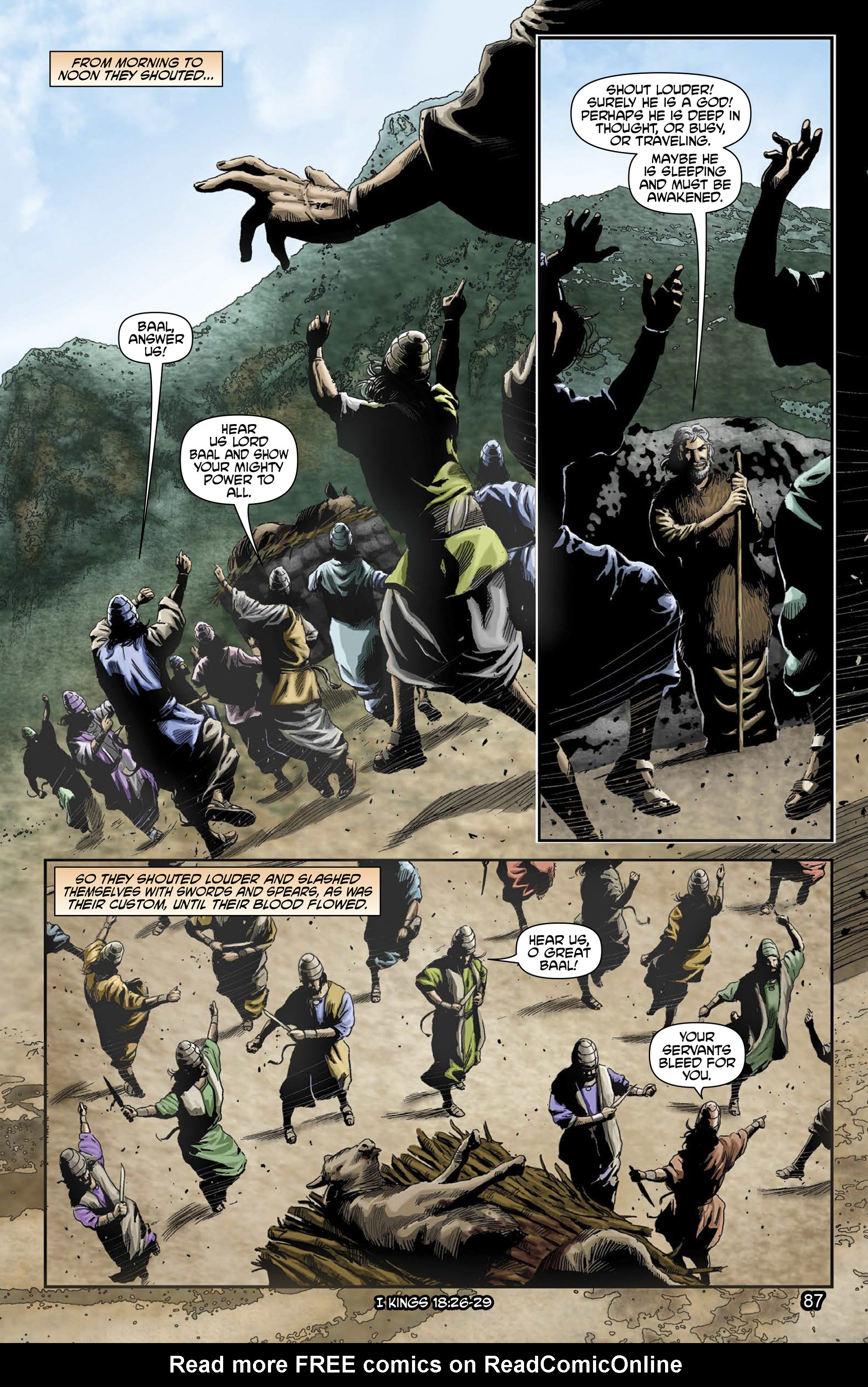 Read online The Kingstone Bible comic -  Issue #6 - 86