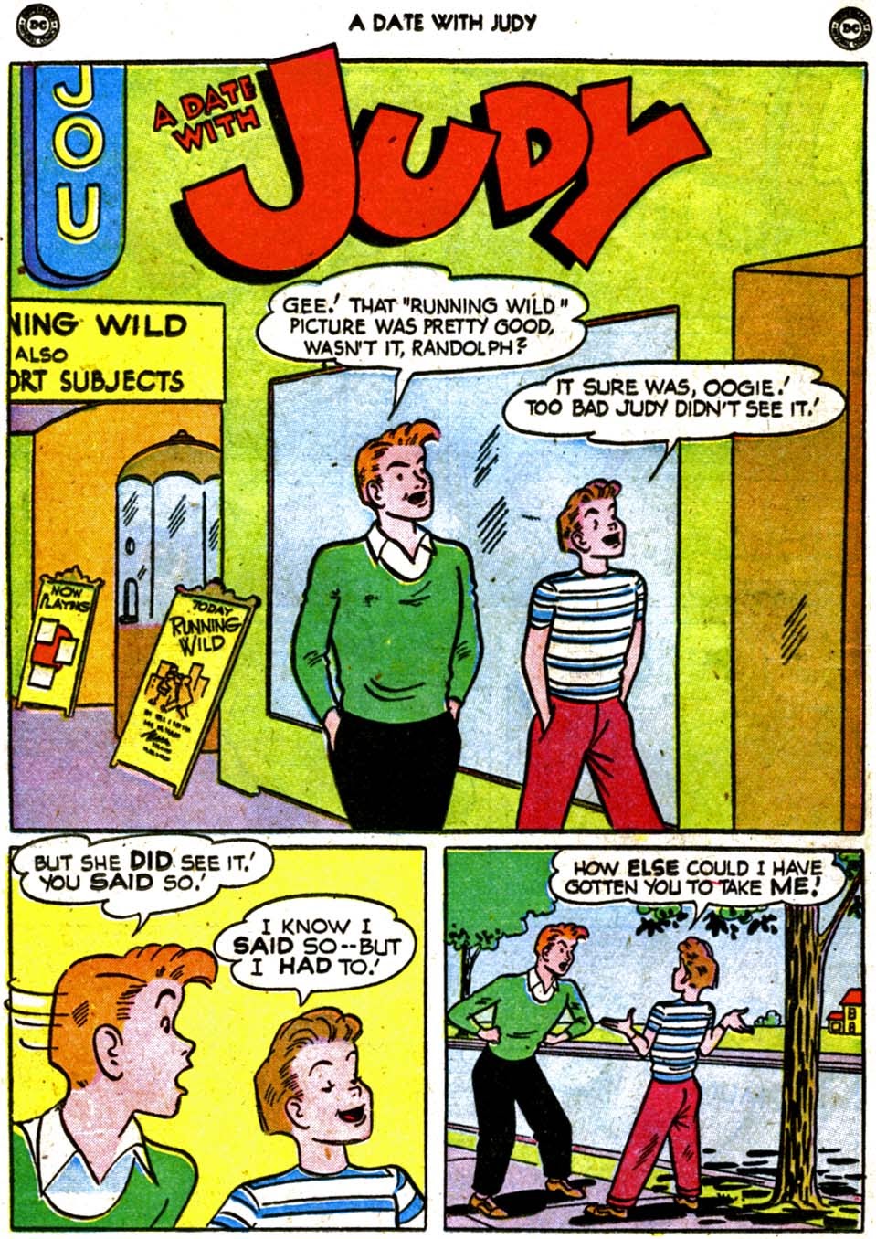 Read online A Date with Judy comic -  Issue #16 - 32