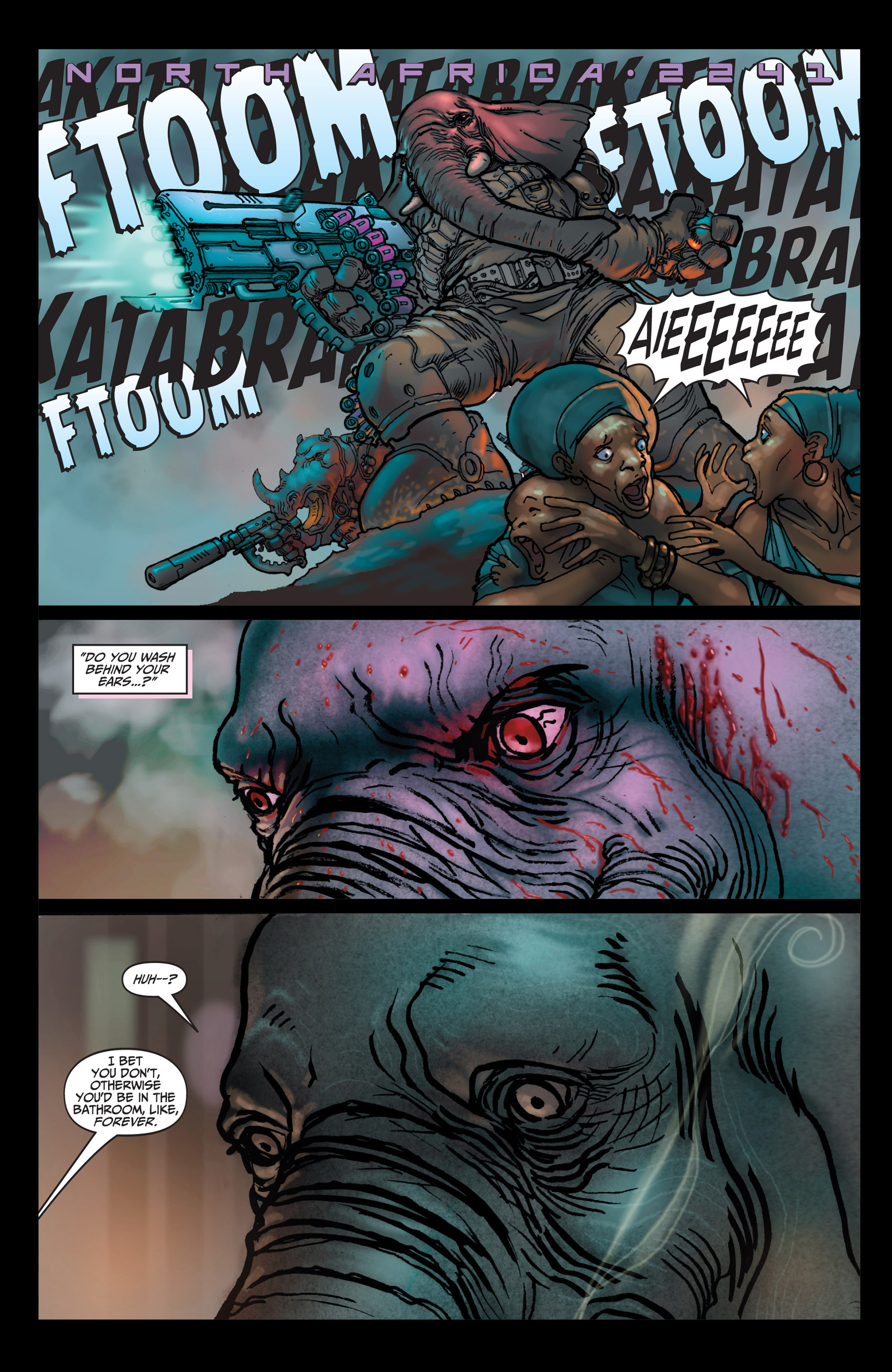 Read online Elephantmen comic -  Issue #50 - 44
