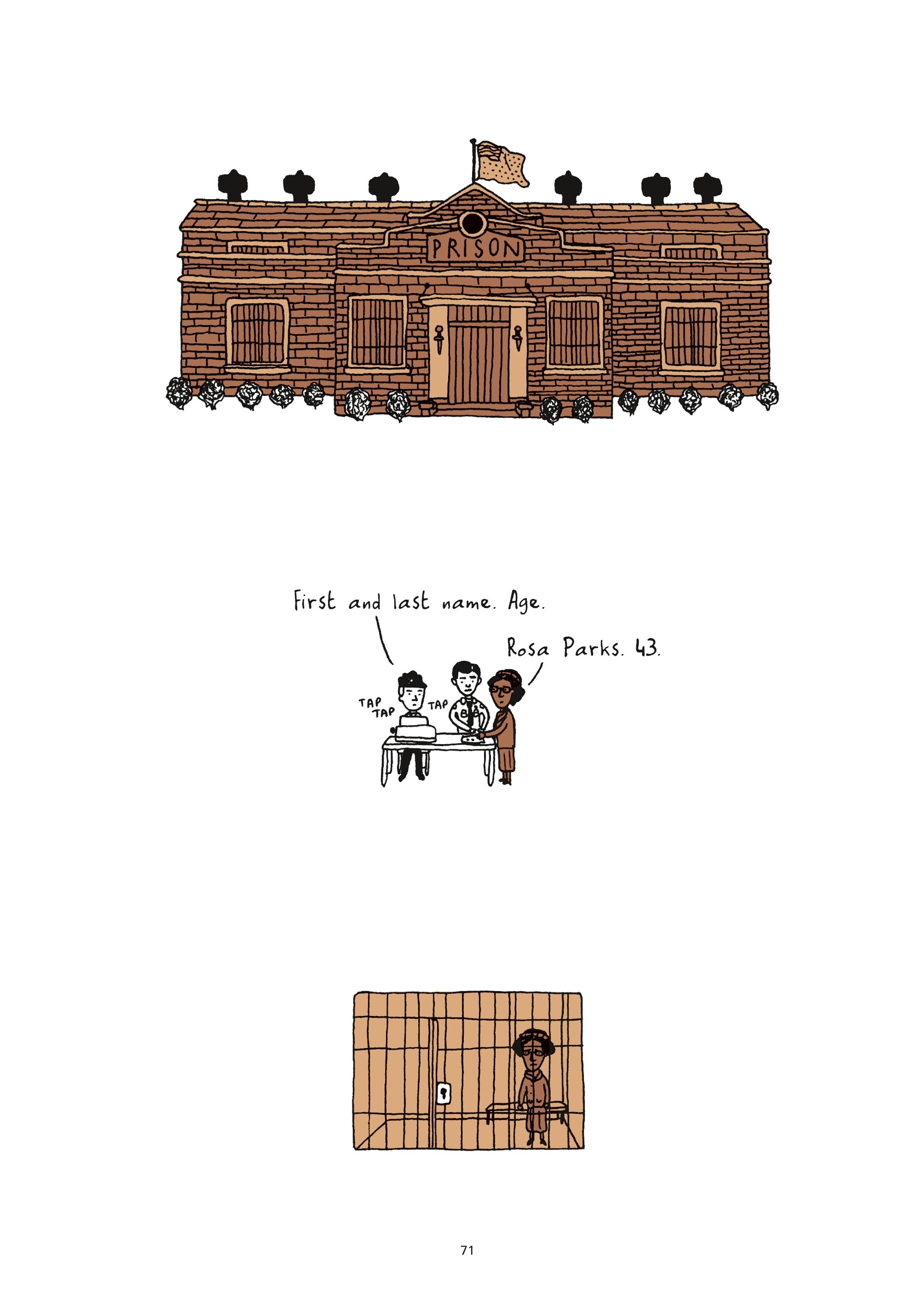 Read online Colored: The Unsung Life of Claudette Colvin comic -  Issue # TPB - 69