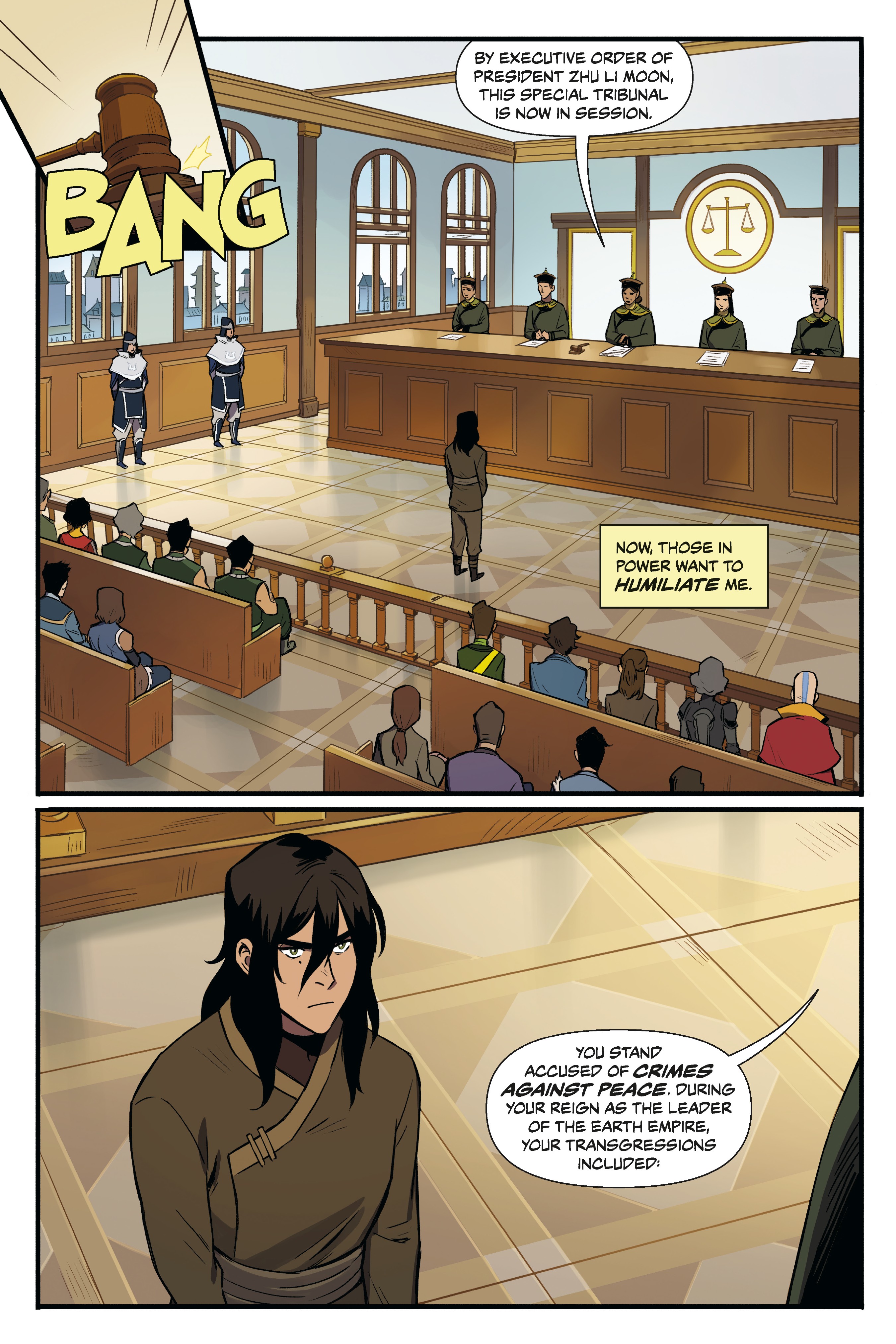Read online Nickelodeon The Legend of Korra: Ruins of the Empire comic -  Issue # TPB 1 - 18