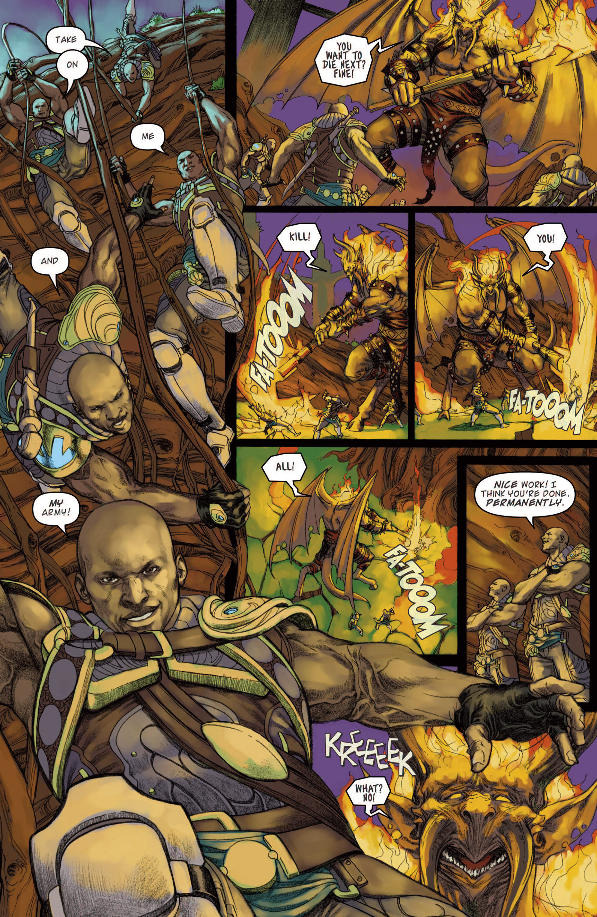 Read online Magic: The Gathering--Path of Vengeance comic -  Issue #4 - 13