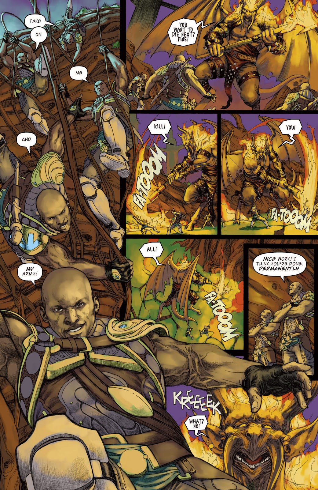 Magic: The Gathering--Path of Vengeance issue 4 - Page 13