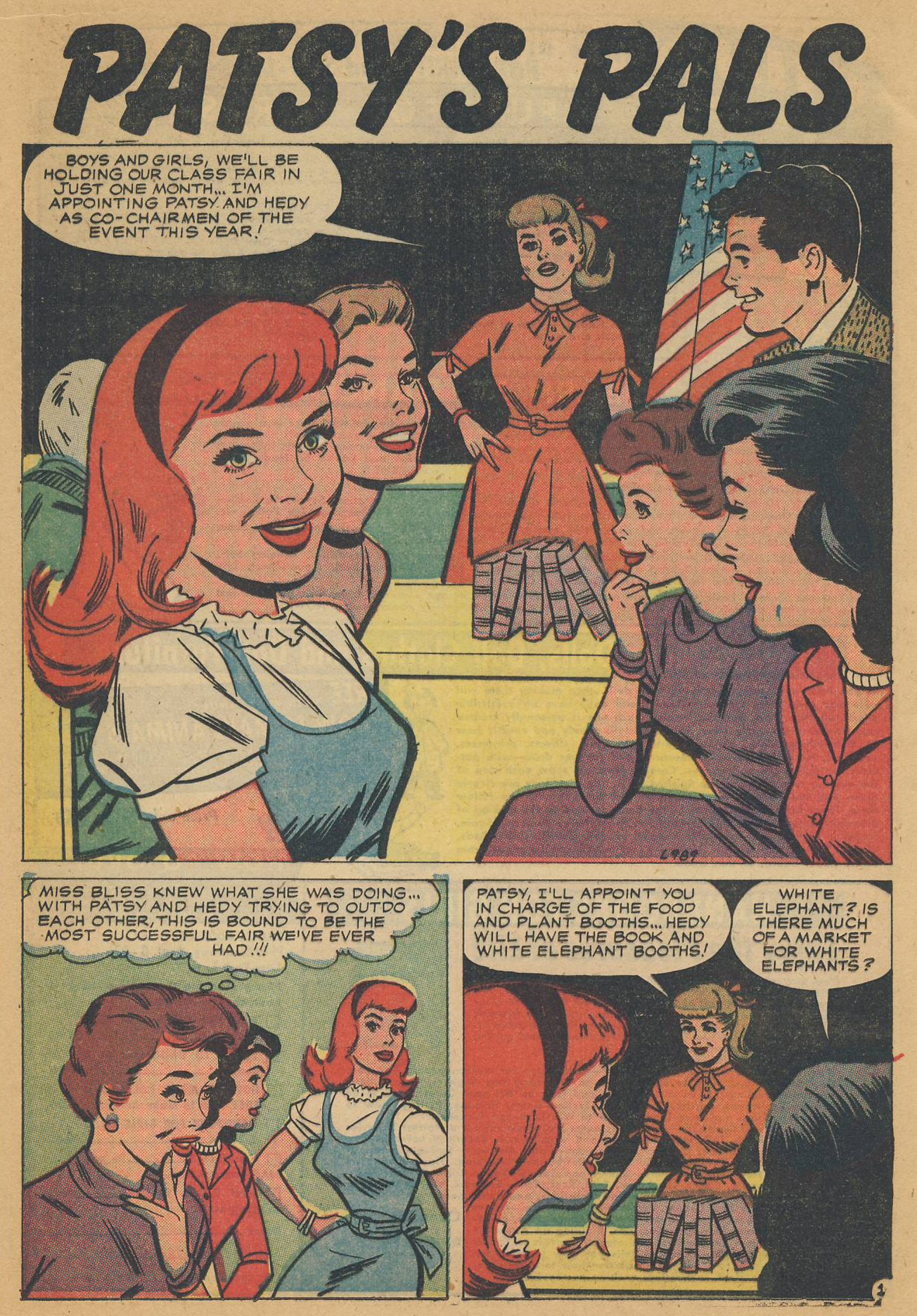 Read online Patsy and Hedy comic -  Issue #53 - 16