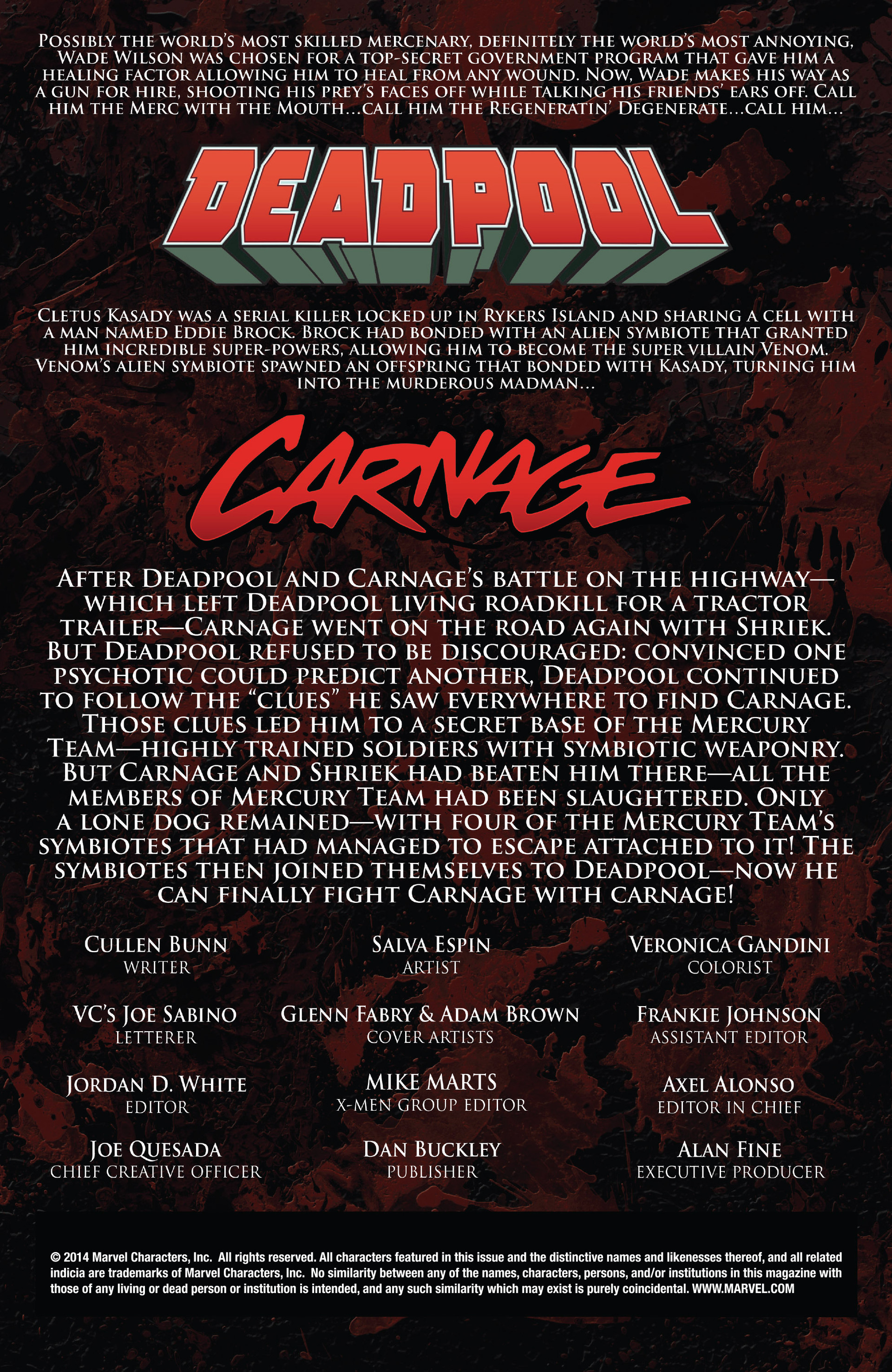 Read online Deadpool vs. Carnage comic -  Issue #4 - 2