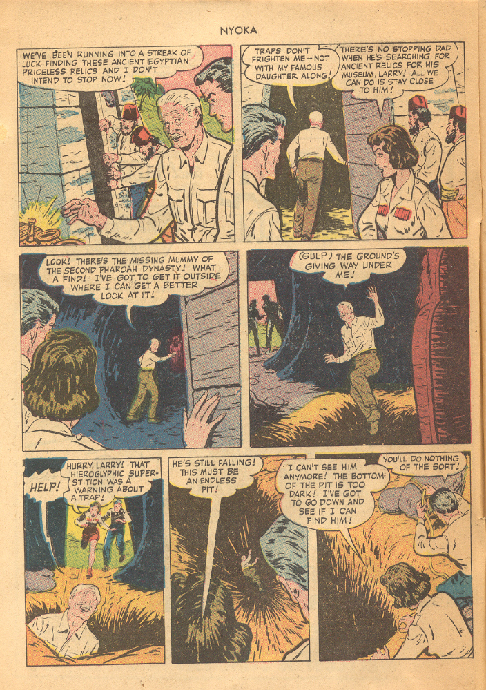 Read online Nyoka the Jungle Girl (1945) comic -  Issue #54 - 4