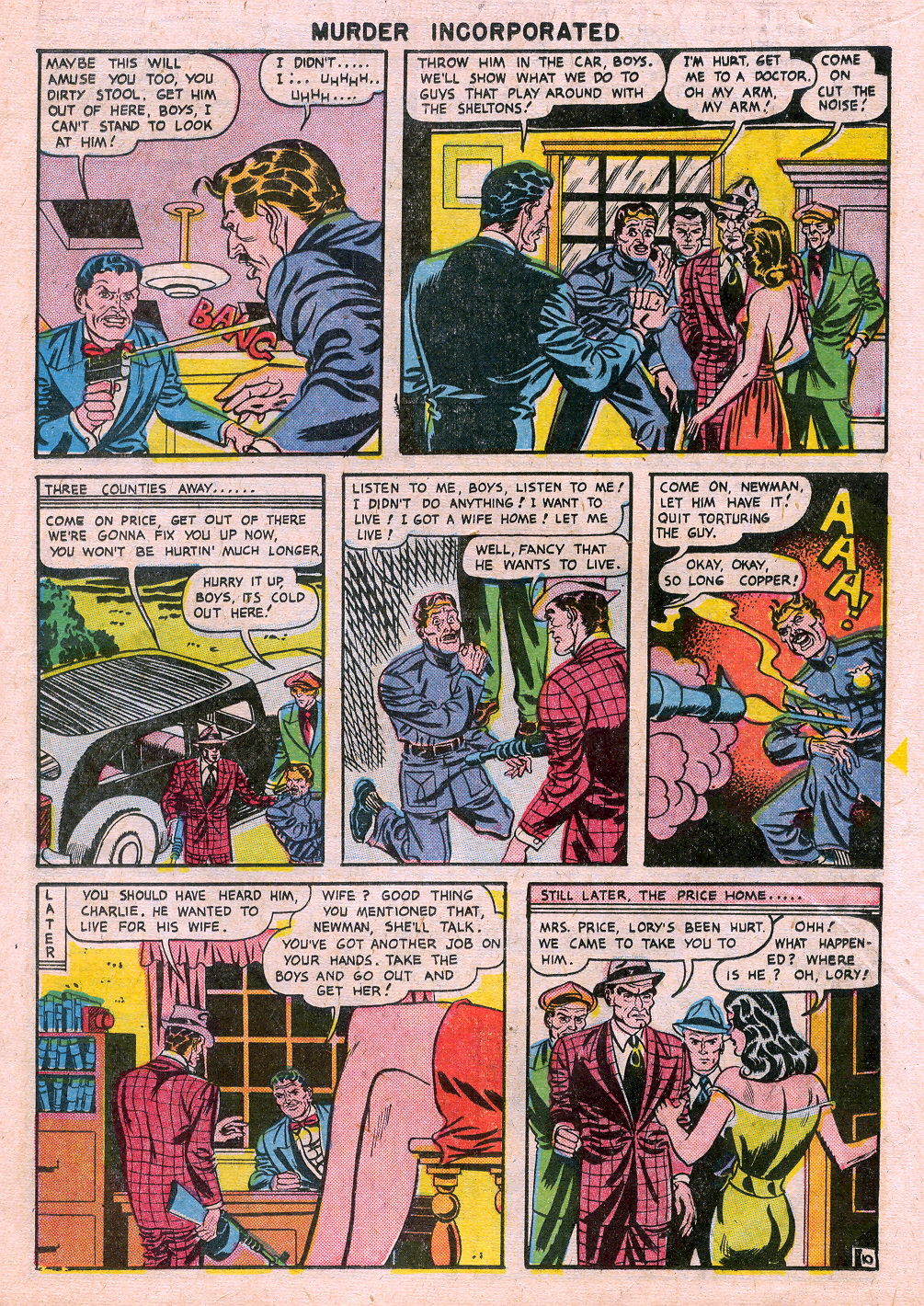 Read online Murder Incorporated (1948) comic -  Issue #1 - 11