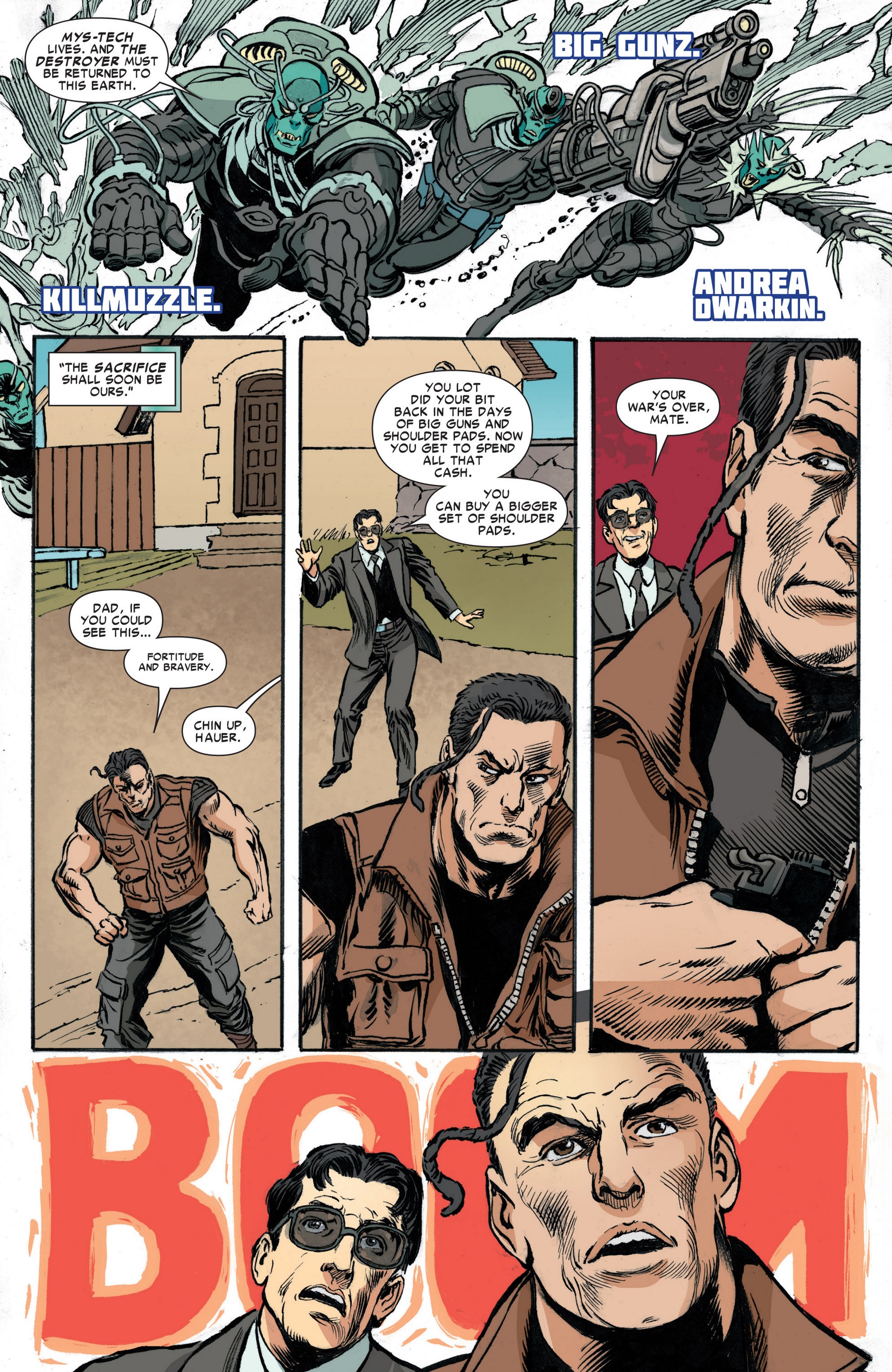 Read online Revolutionary War: Super Soldiers comic -  Issue # Full - 10