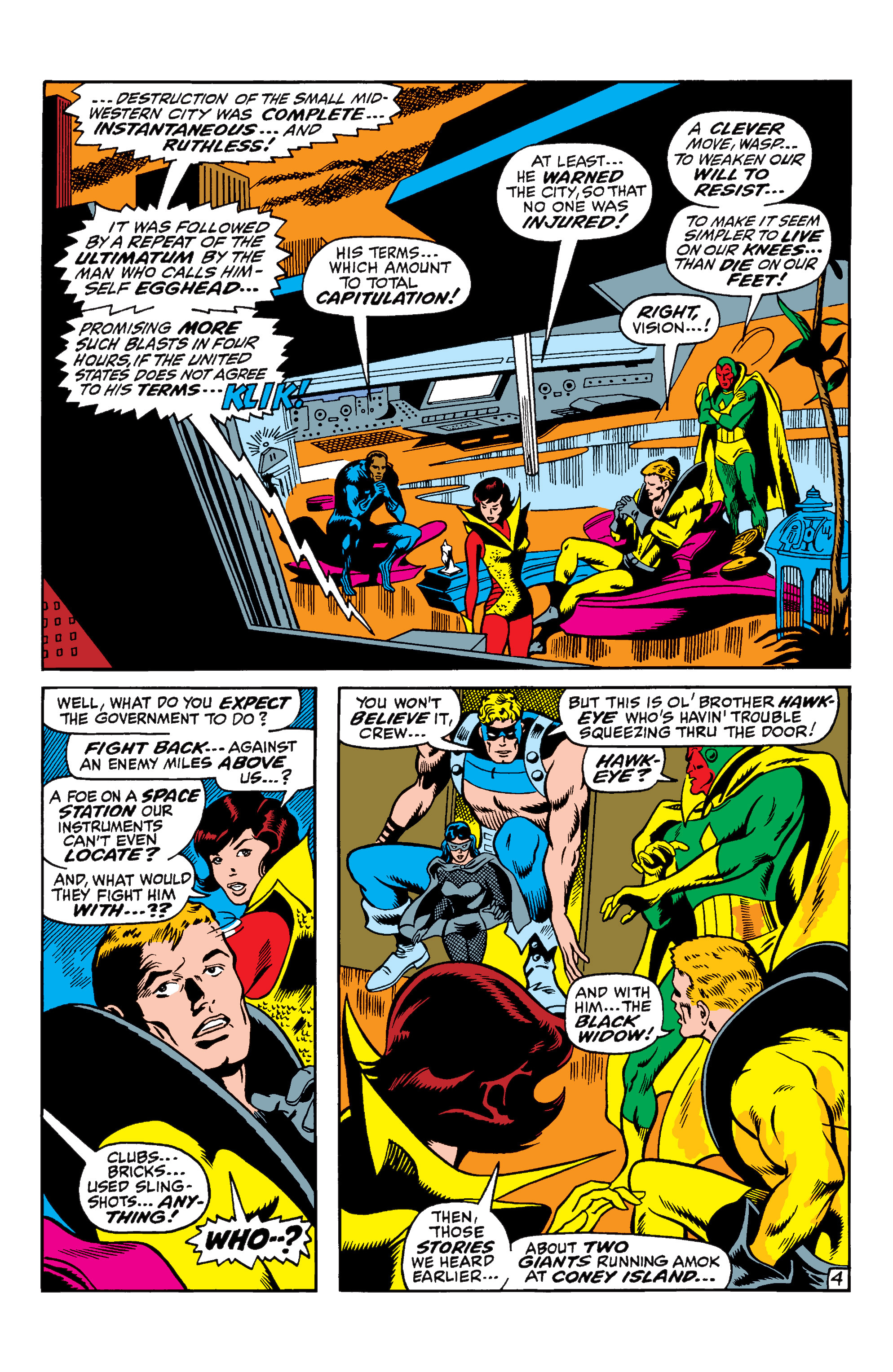 Read online Marvel Masterworks: The Avengers comic -  Issue # TPB 7 (Part 2) - 11