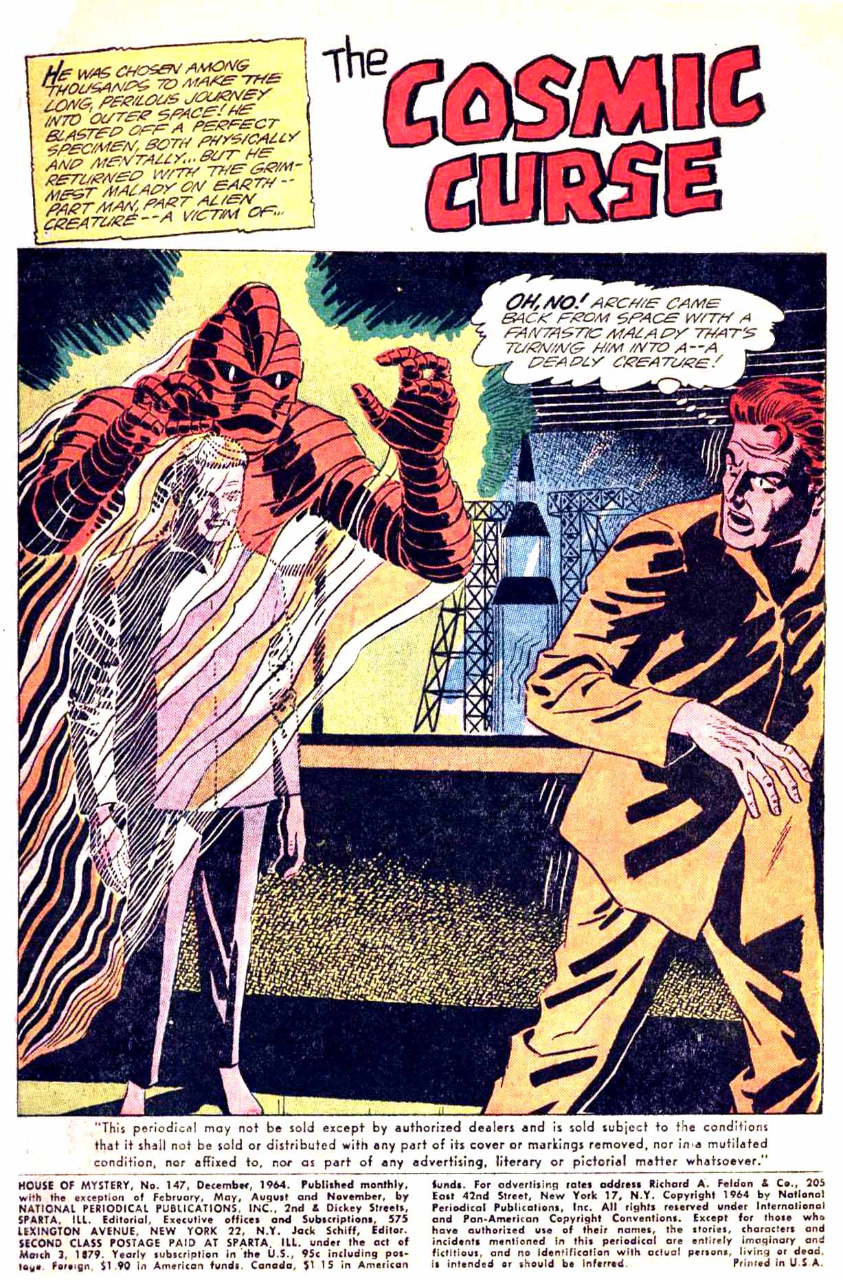 Read online House of Mystery (1951) comic -  Issue #147 - 3