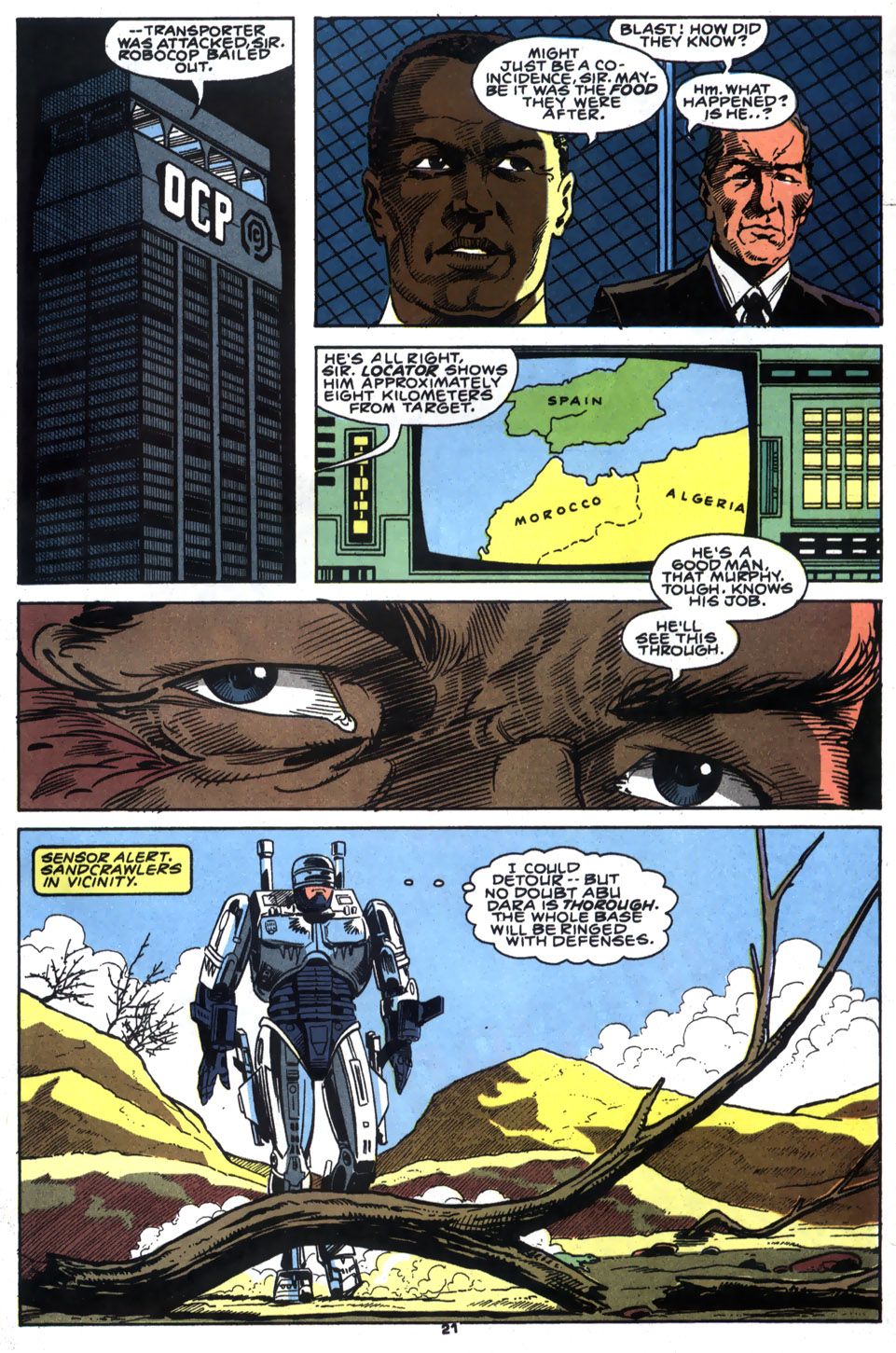 Read online Robocop (1990) comic -  Issue #5 - 17