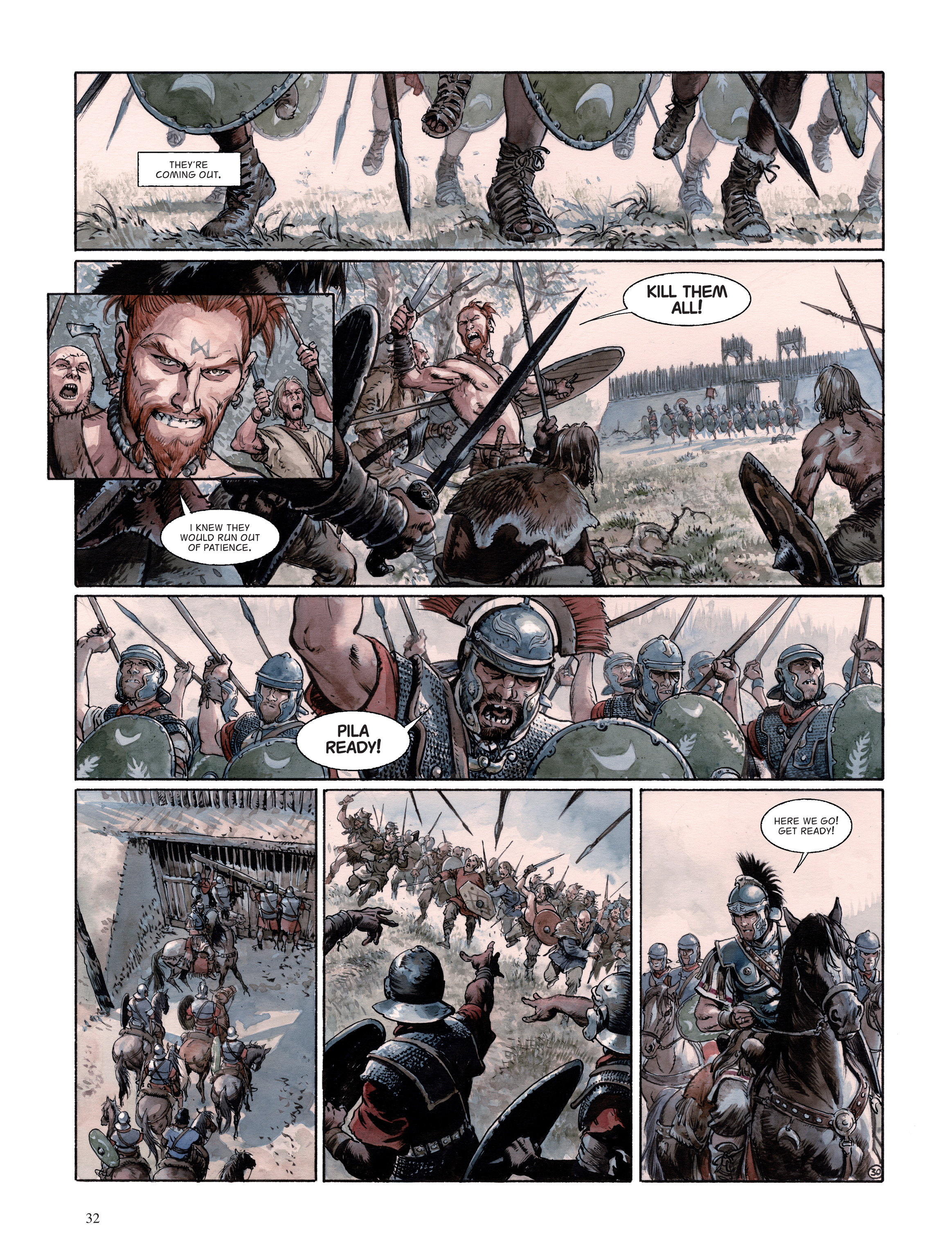 Read online The Eagles of Rome comic -  Issue # TPB 4 - 33