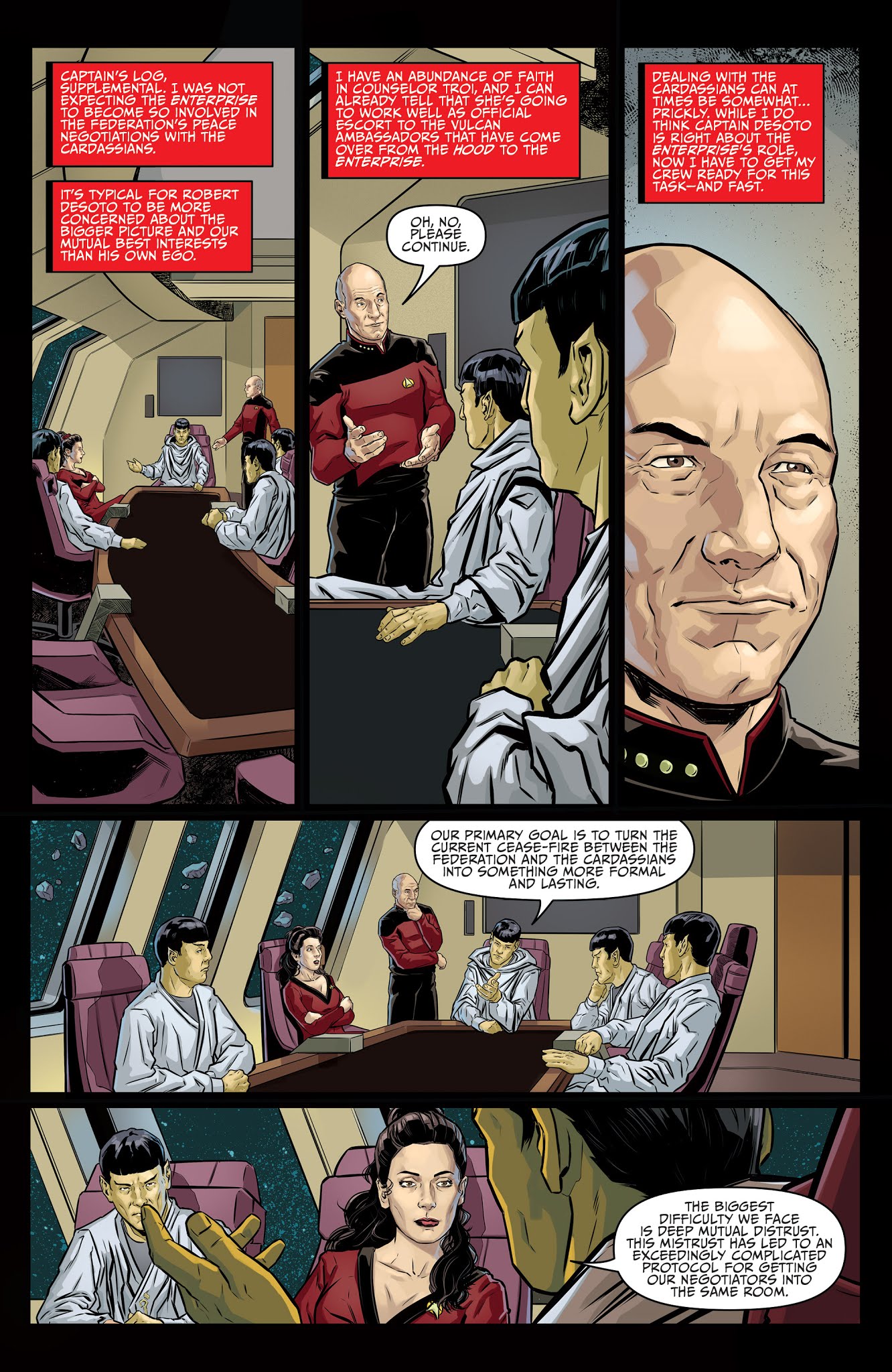 Read online Star Trek: The Next Generation: Terra Incognita comic -  Issue #2 - 5