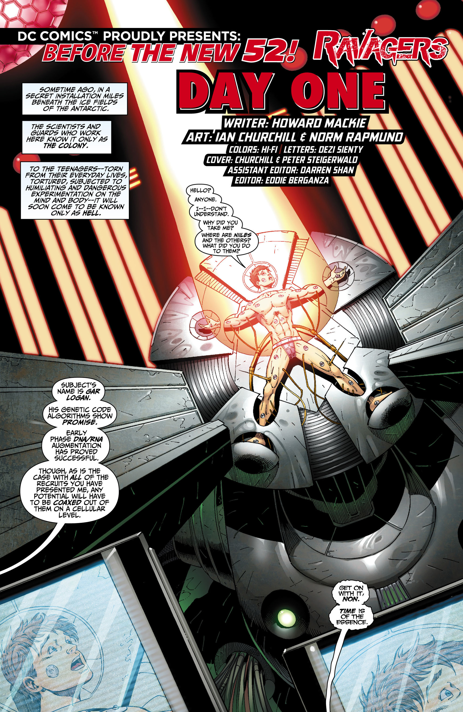 Read online The Ravagers comic -  Issue #0 - 2