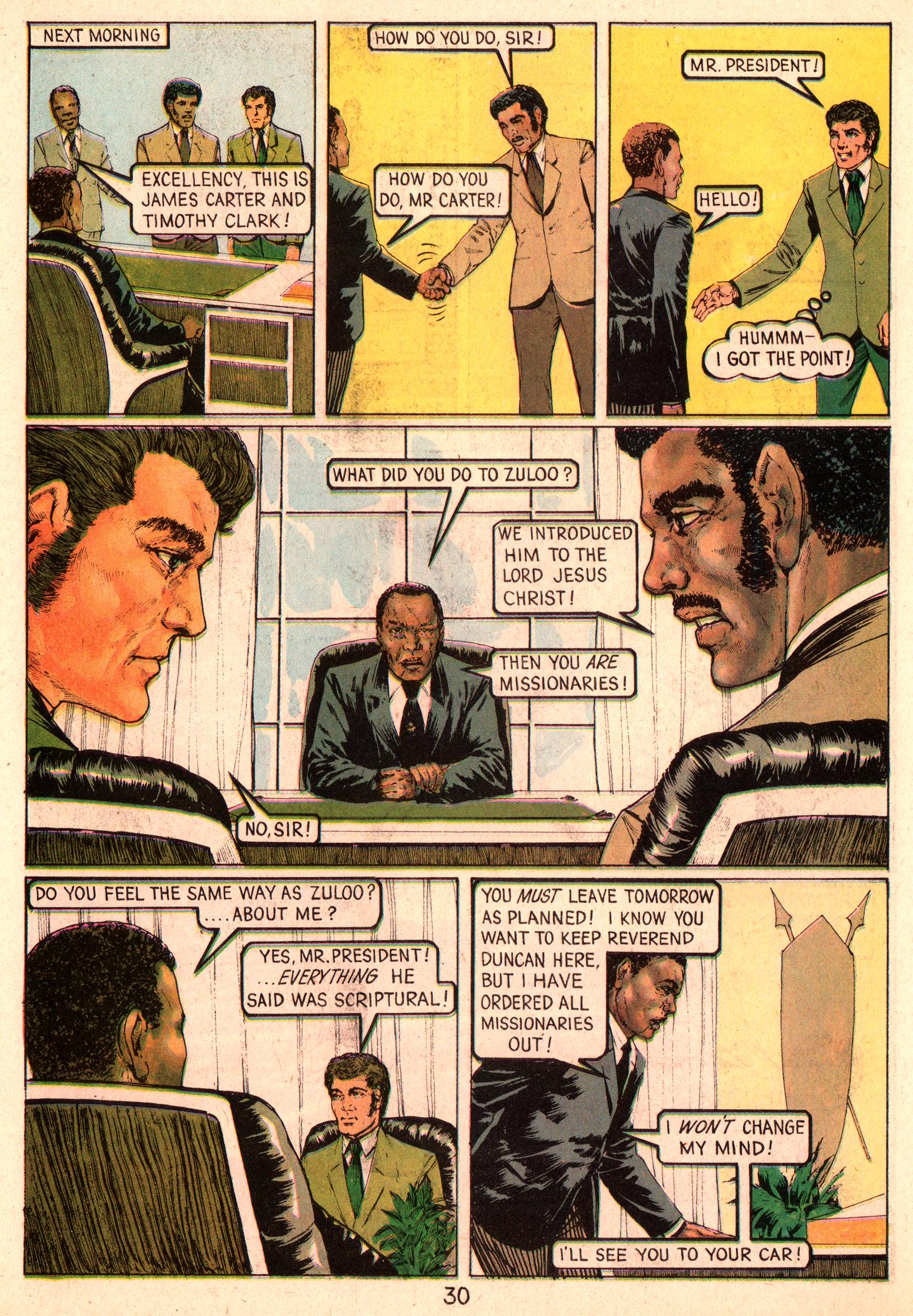 Read online The Crusaders (1974) comic -  Issue #3 - 32