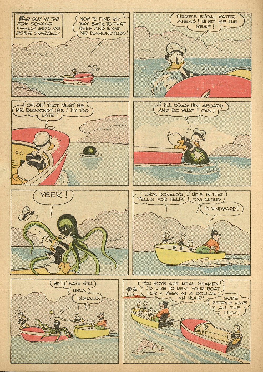 Read online Walt Disney's Comics and Stories comic -  Issue #45 - 12