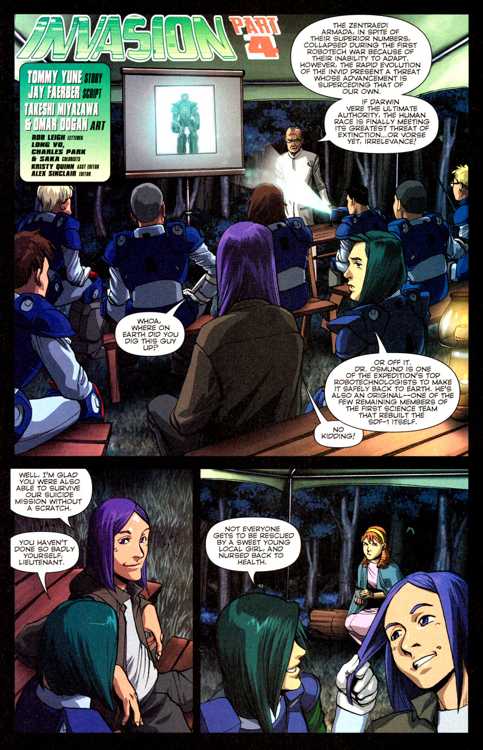 Read online Robotech: Invasion comic -  Issue #4 - 3