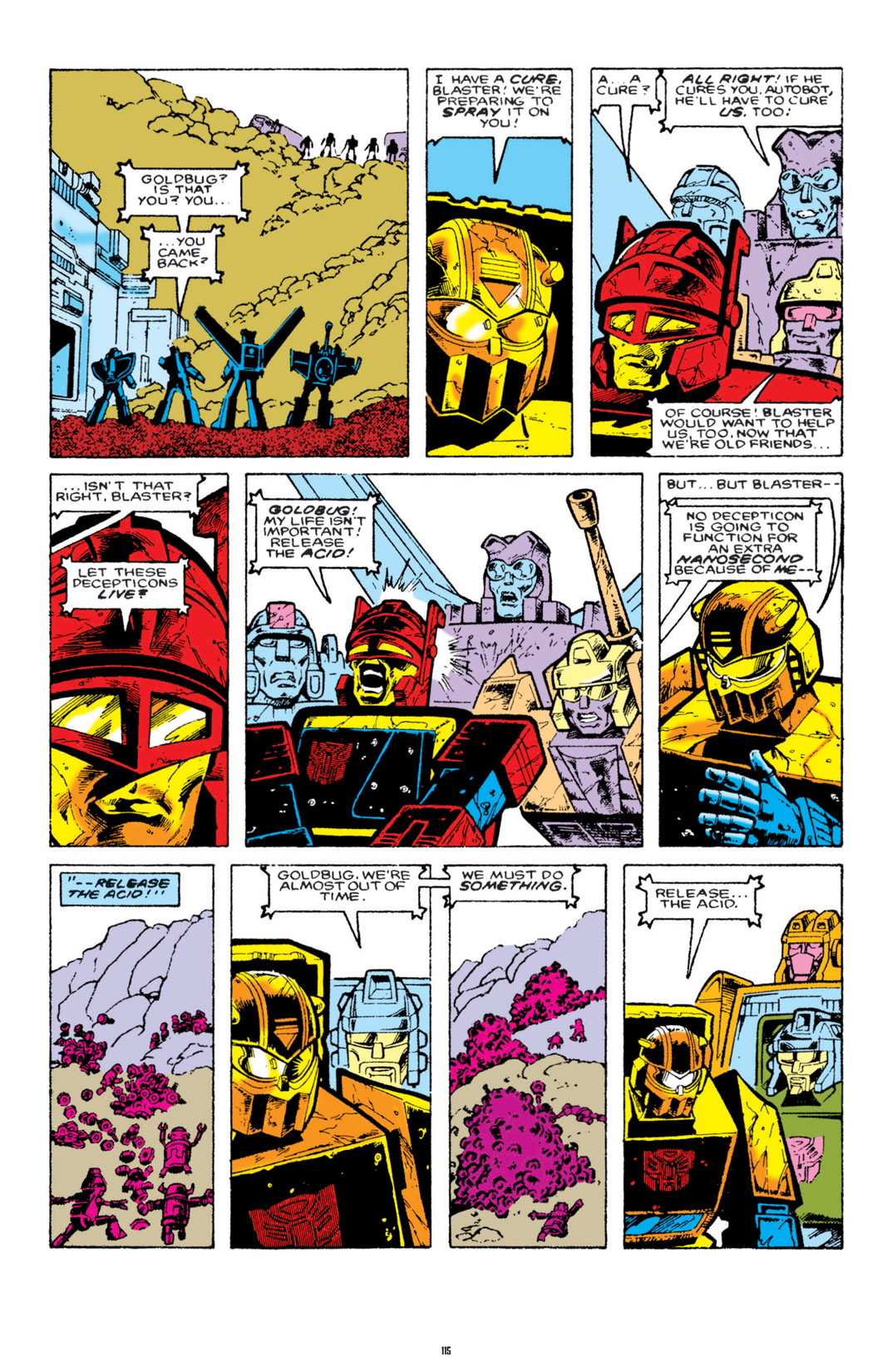 Read online The Transformers Classics comic -  Issue # TPB 3 - 116