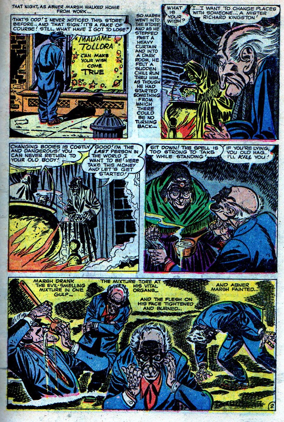 Read online Mystic (1951) comic -  Issue #24 - 19