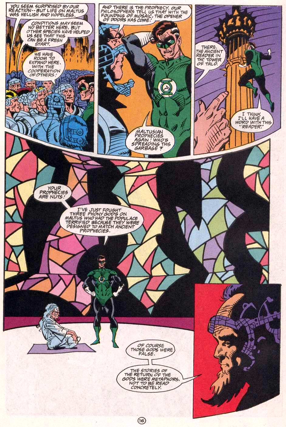Read online Green Lantern: Mosaic comic -  Issue #17 - 17