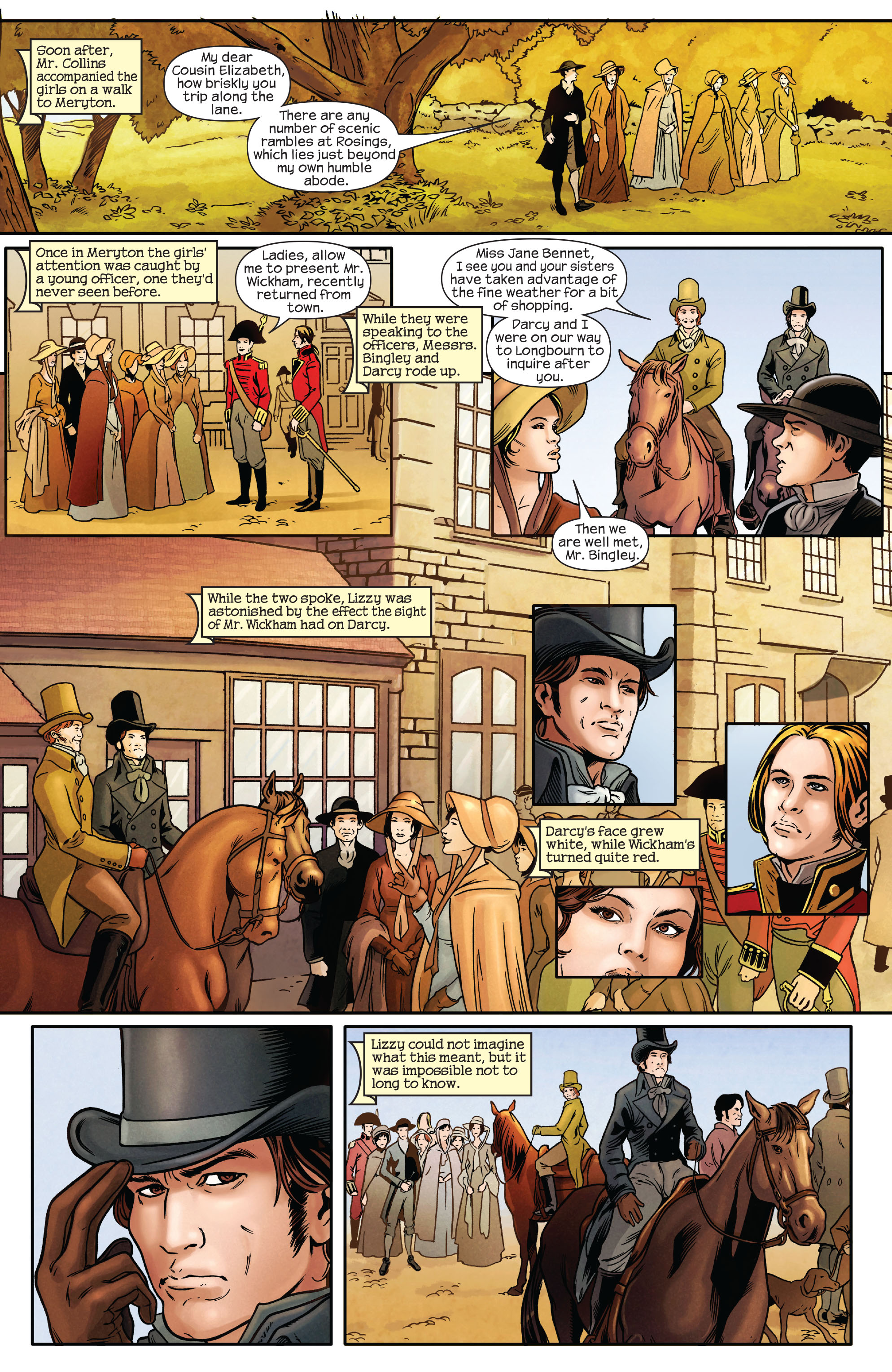 Read online Pride & Prejudice (2009) comic -  Issue #2 - 7