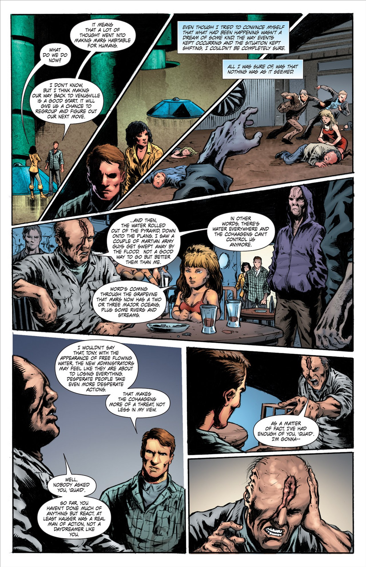 Read online Total Recall comic -  Issue #4 - 6