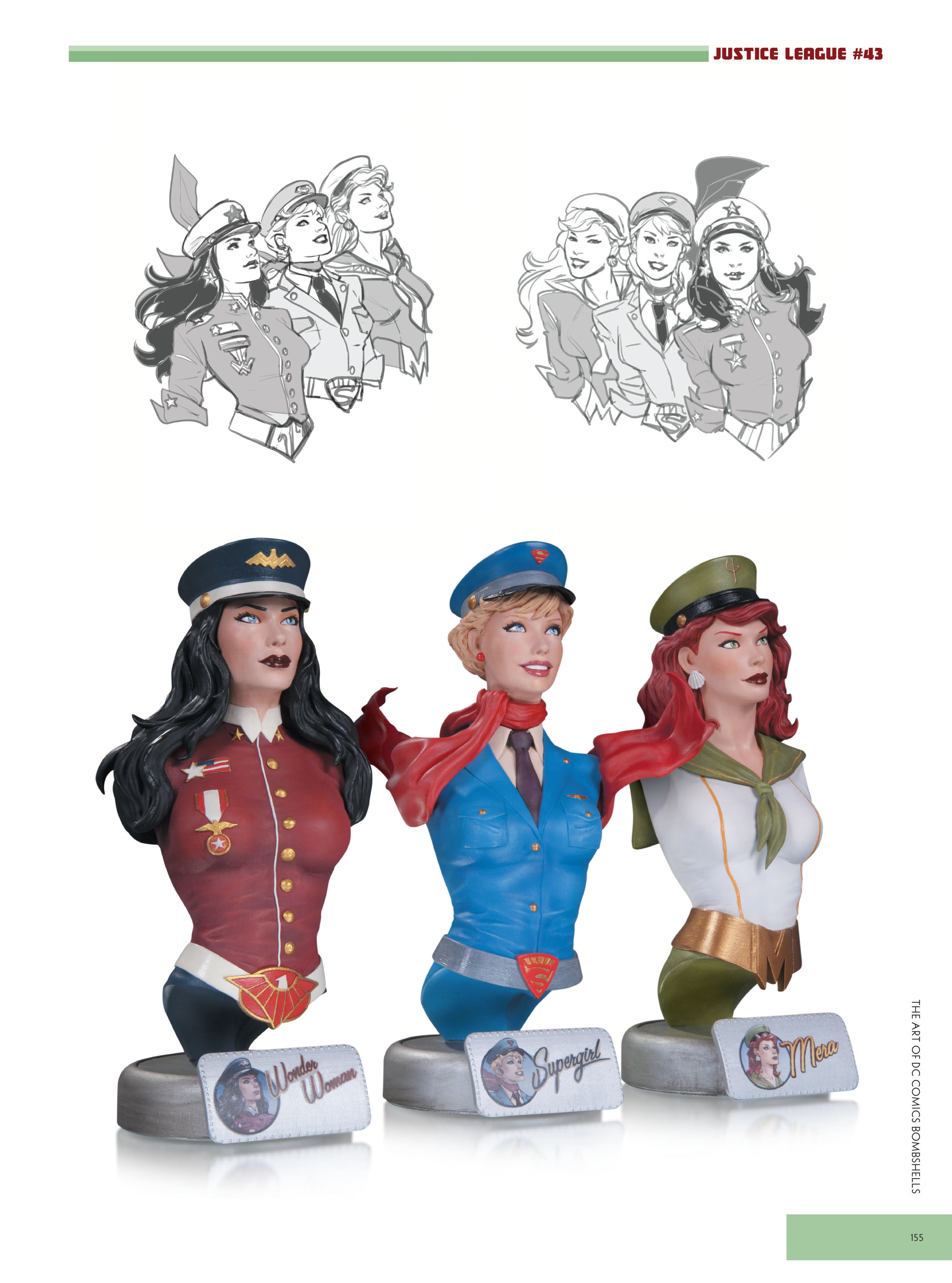 Read online The Art of DC Comics Bombshells comic -  Issue # TPB (Part 2) - 14