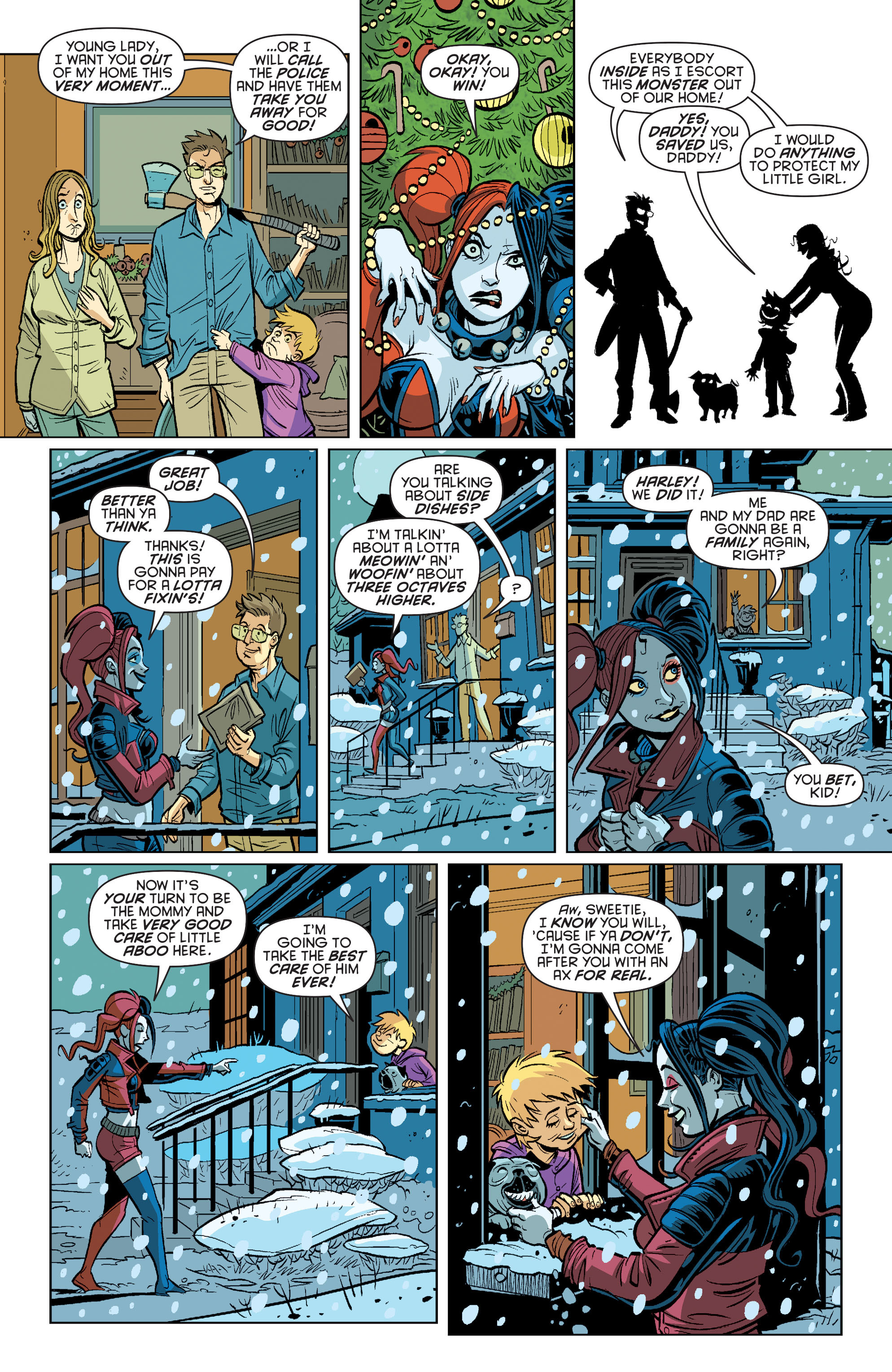 Read online Harley Quinn Holiday Special comic -  Issue # Full - 19