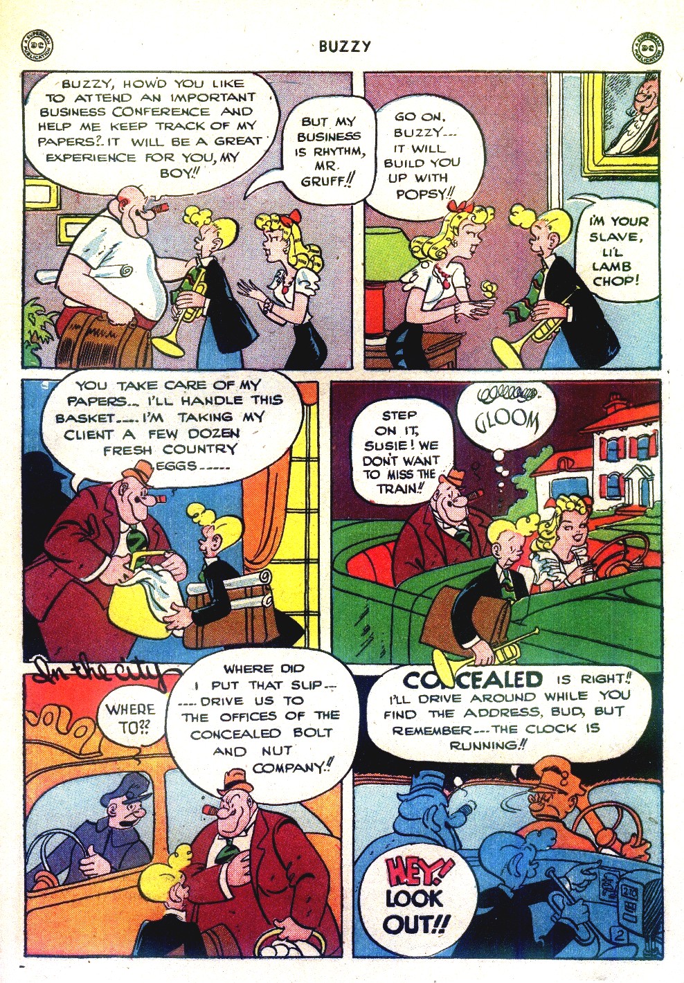 Read online Buzzy comic -  Issue #8 - 45