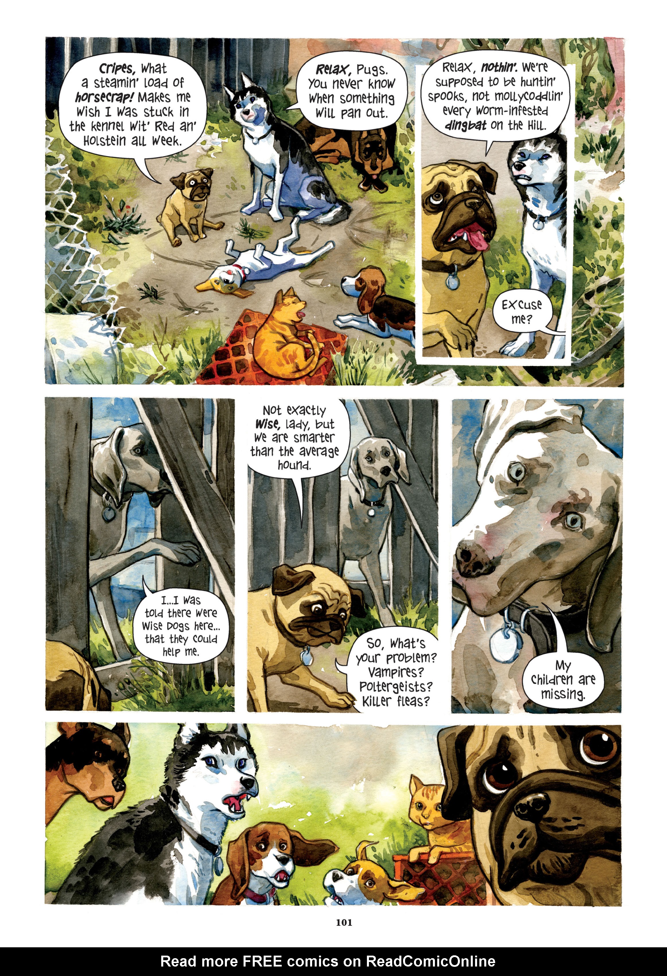 Read online Beasts of Burden: Animal Rites comic -  Issue # TPB - 96