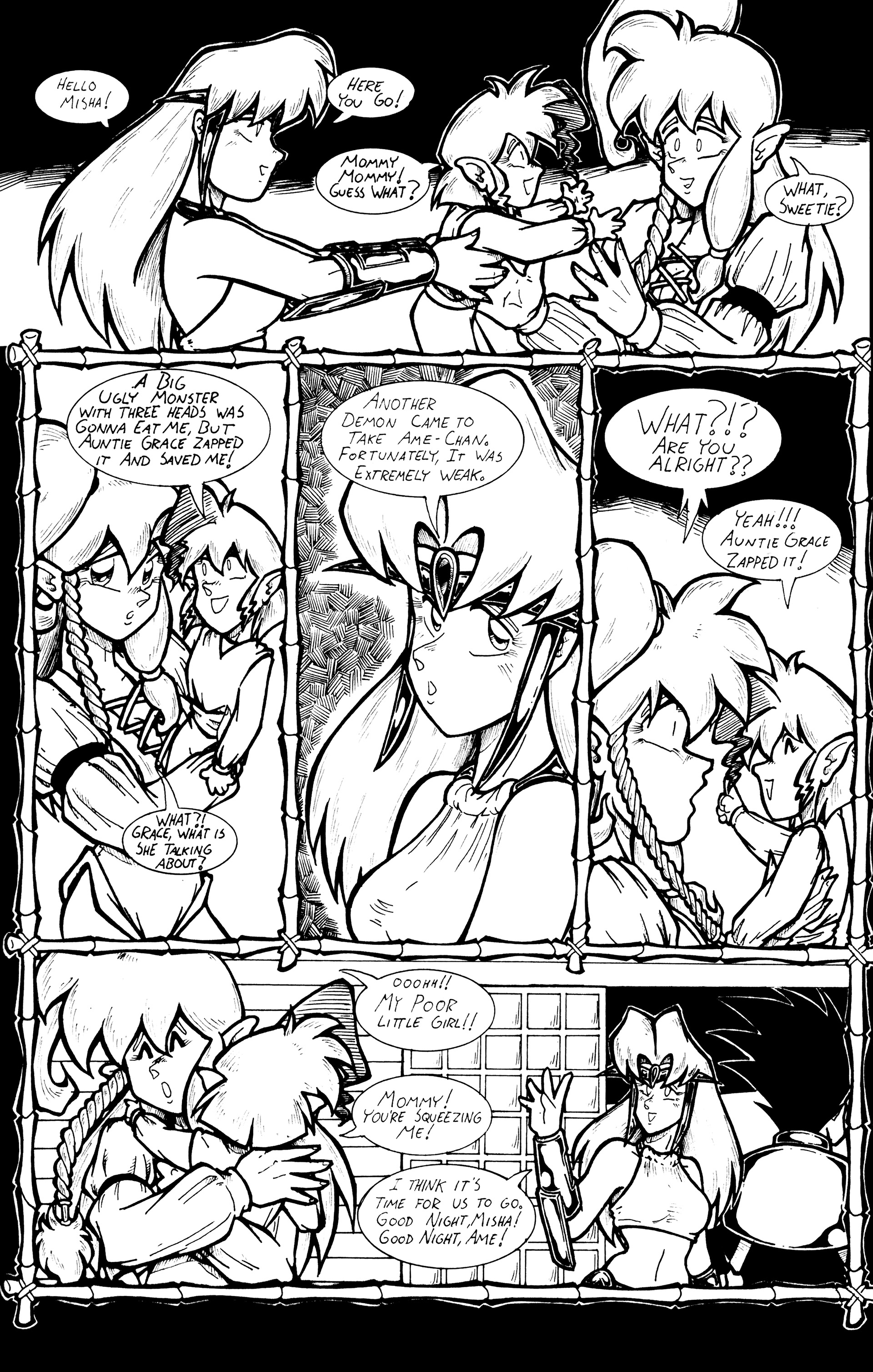 Read online Druid Warrior Grace comic -  Issue # Full - 17