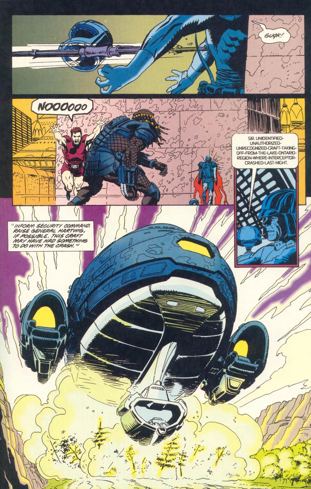 Read online Predator vs. Magnus Robot Fighter comic -  Issue #2 - 21