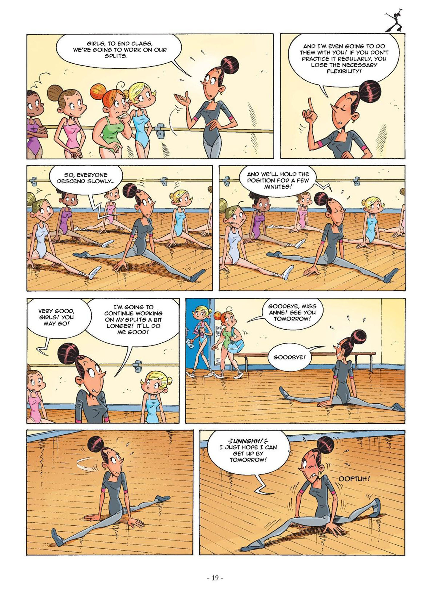 Read online Dance Class comic -  Issue #3 - 21