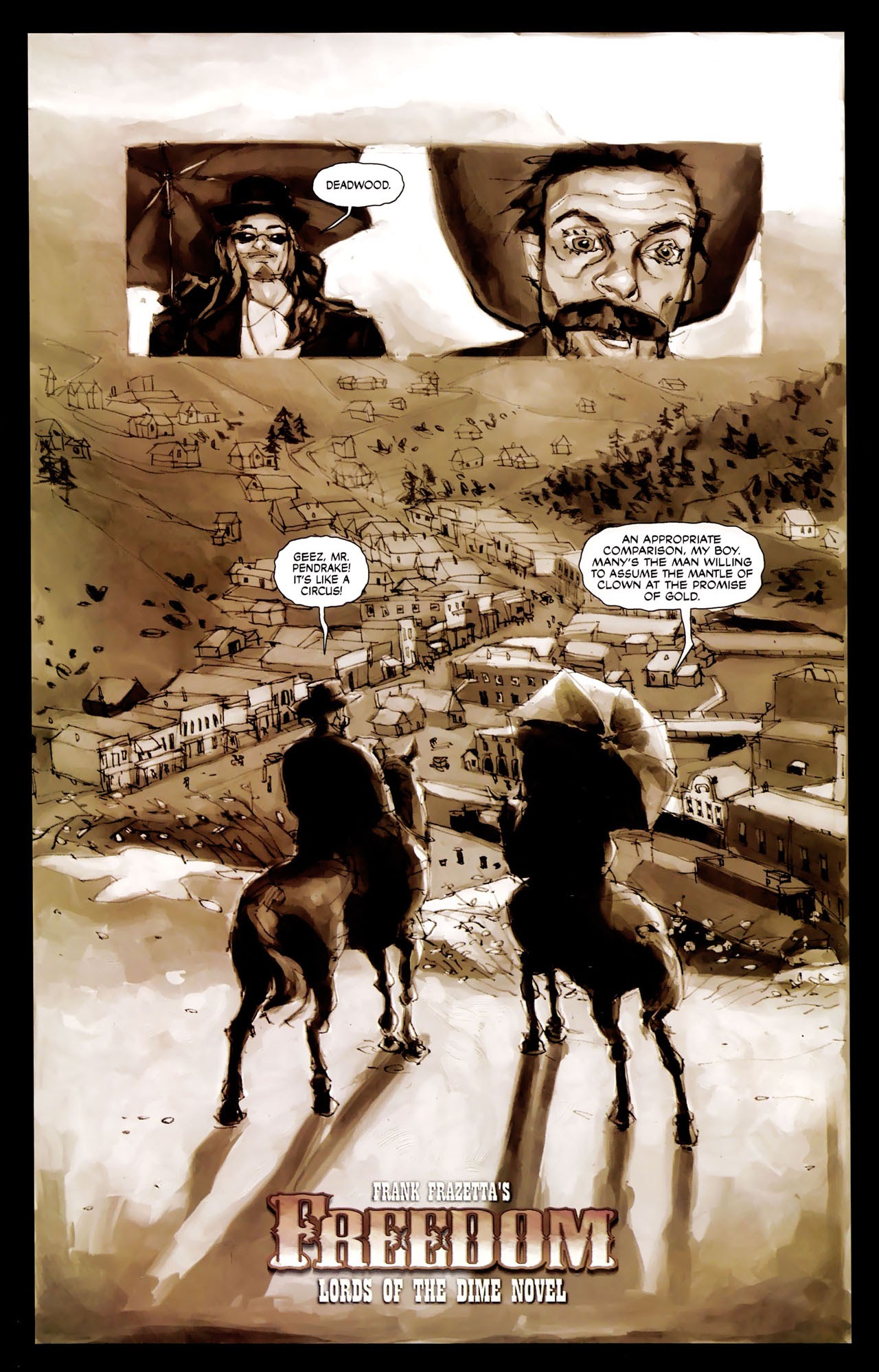 Read online Frank Frazetta's Freedom comic -  Issue # Full - 4