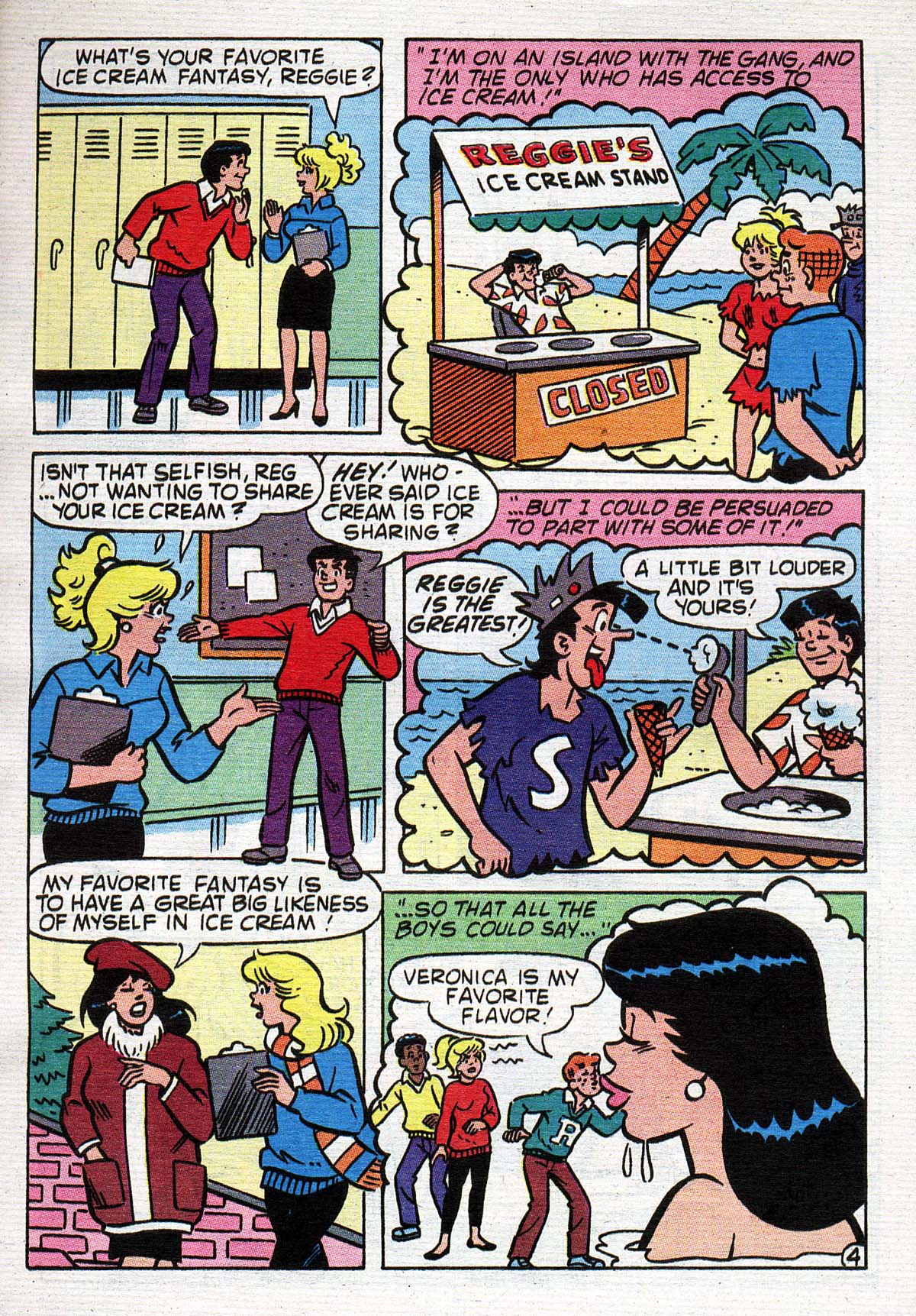 Read online Betty and Veronica Digest Magazine comic -  Issue #54 - 50