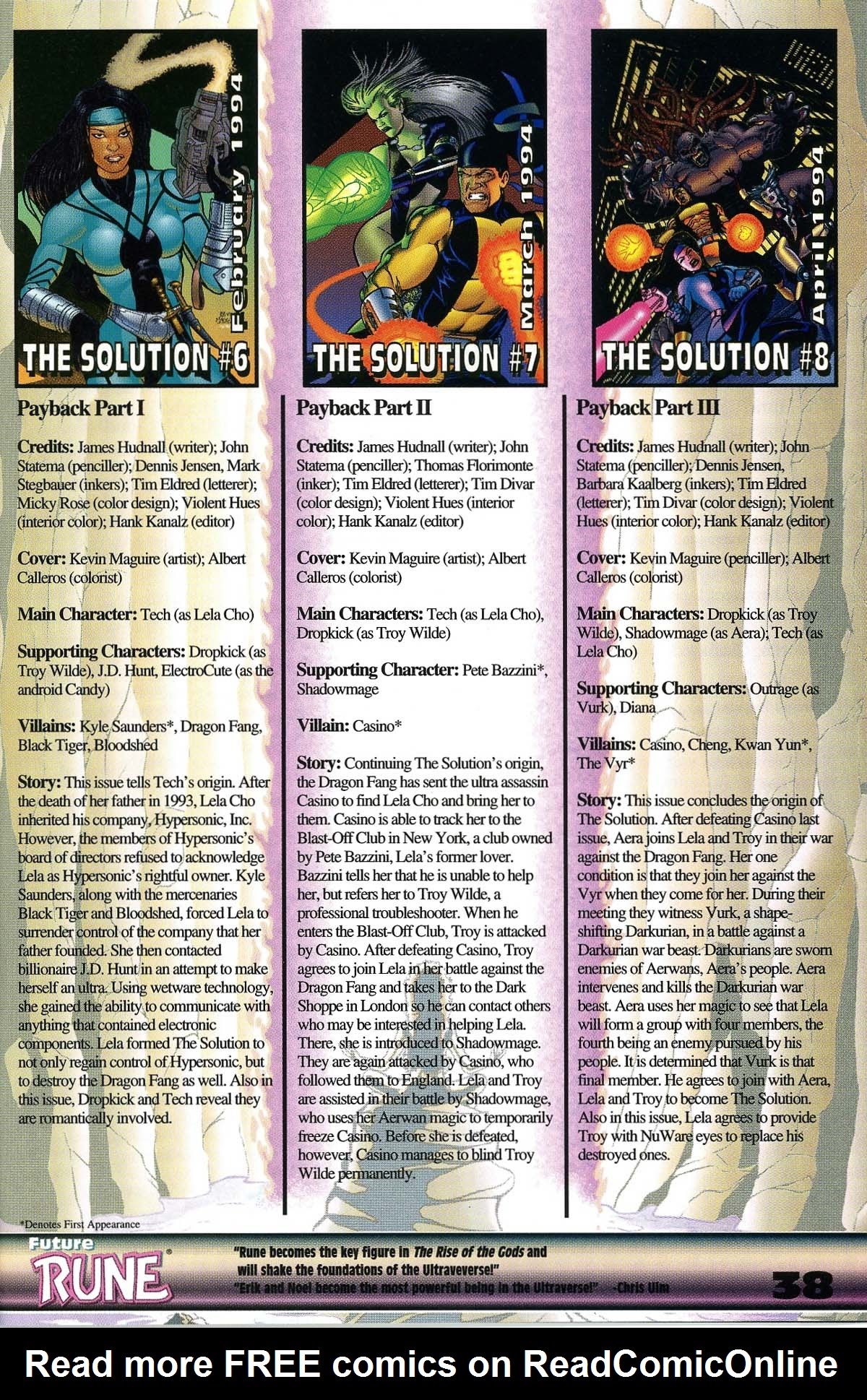 Read online Ultraverse Year One comic -  Issue # Full - 44