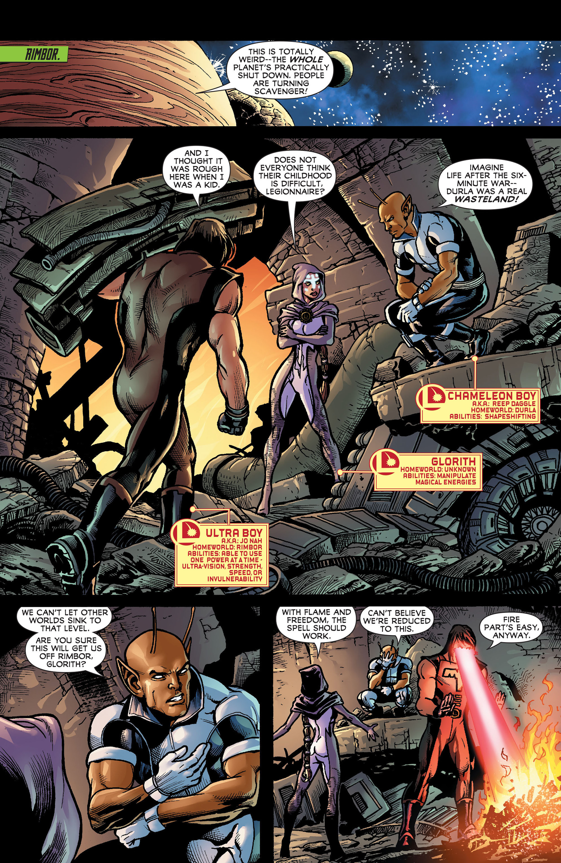 Legion of Super-Heroes (2011) Issue #18 #19 - English 8