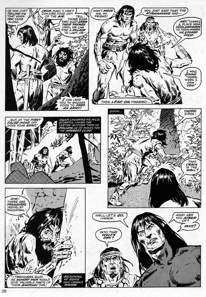 Read online The Savage Sword Of Conan comic -  Issue #38 - 20
