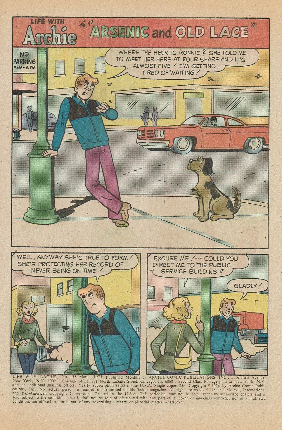 Read online Life With Archie (1958) comic -  Issue #155 - 3