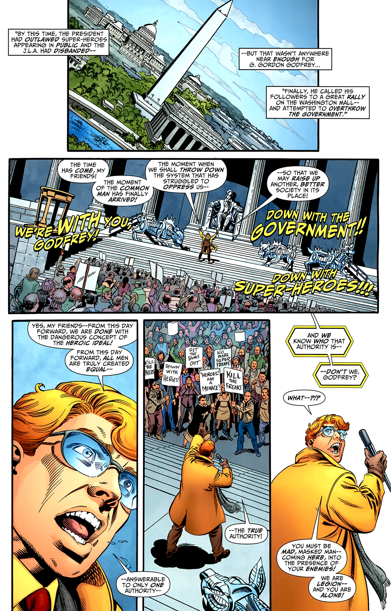 Read online DC Universe: Legacies comic -  Issue #6 - 18