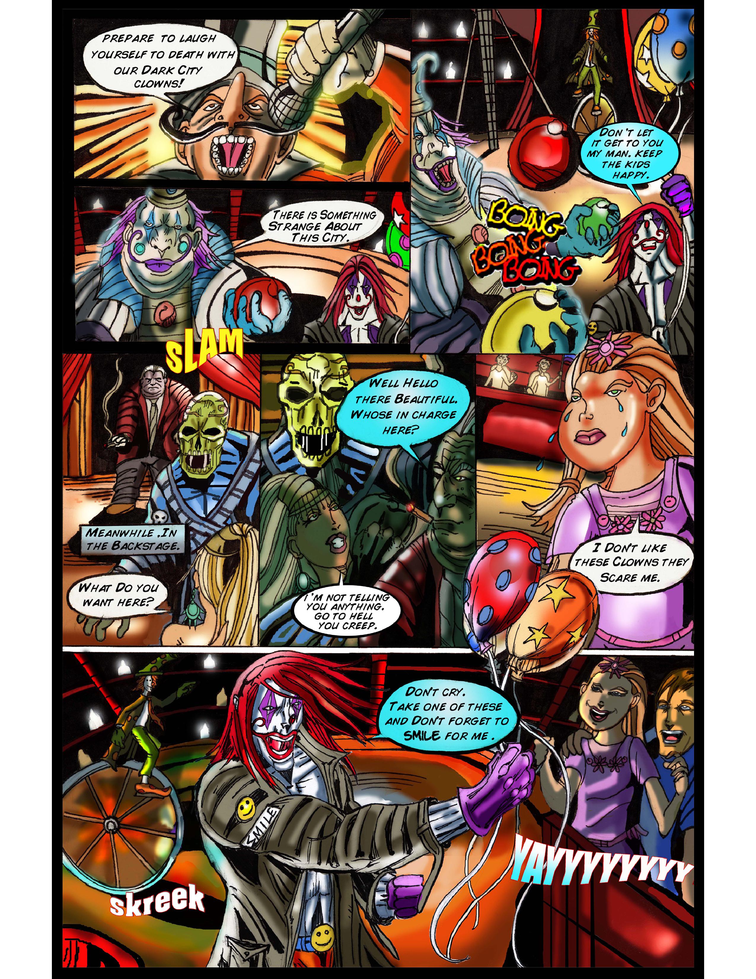 Read online Clownman comic -  Issue #1 - 12