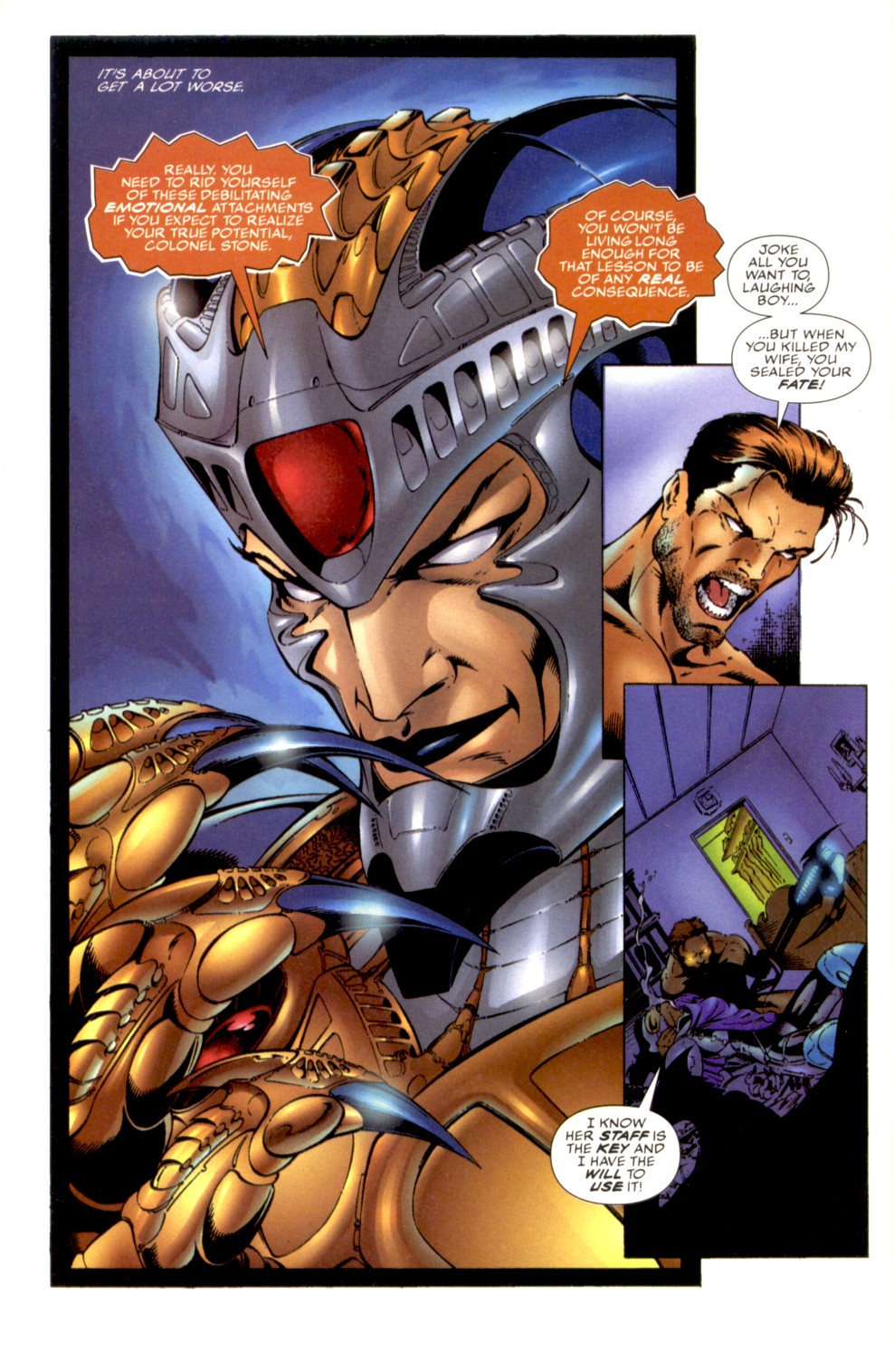 Read online Weapon Zero (1995) comic -  Issue #3 - 4