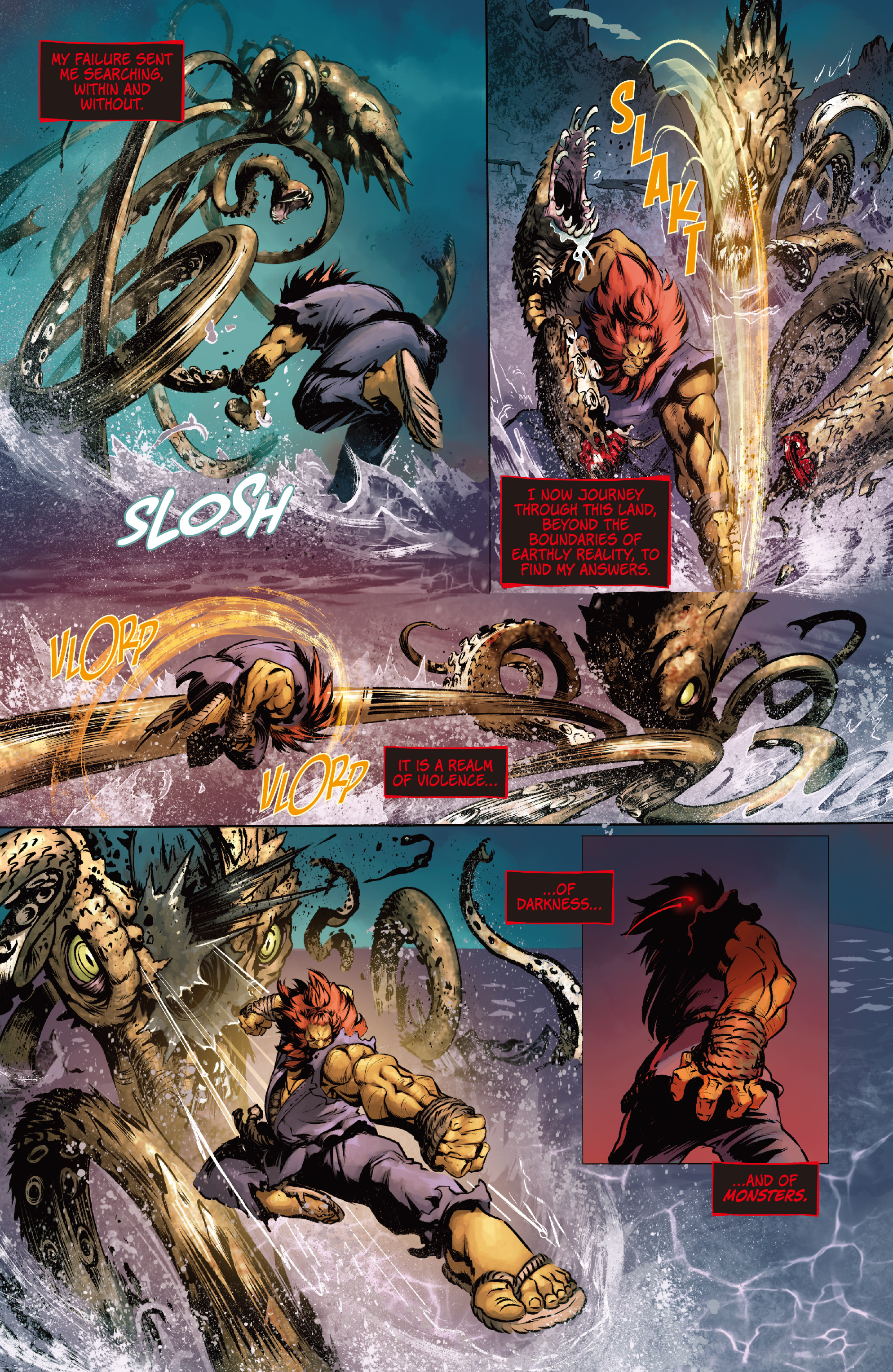 Read online Street Fighter One-shots comic -  Issue # Akuma VS Hell - 9