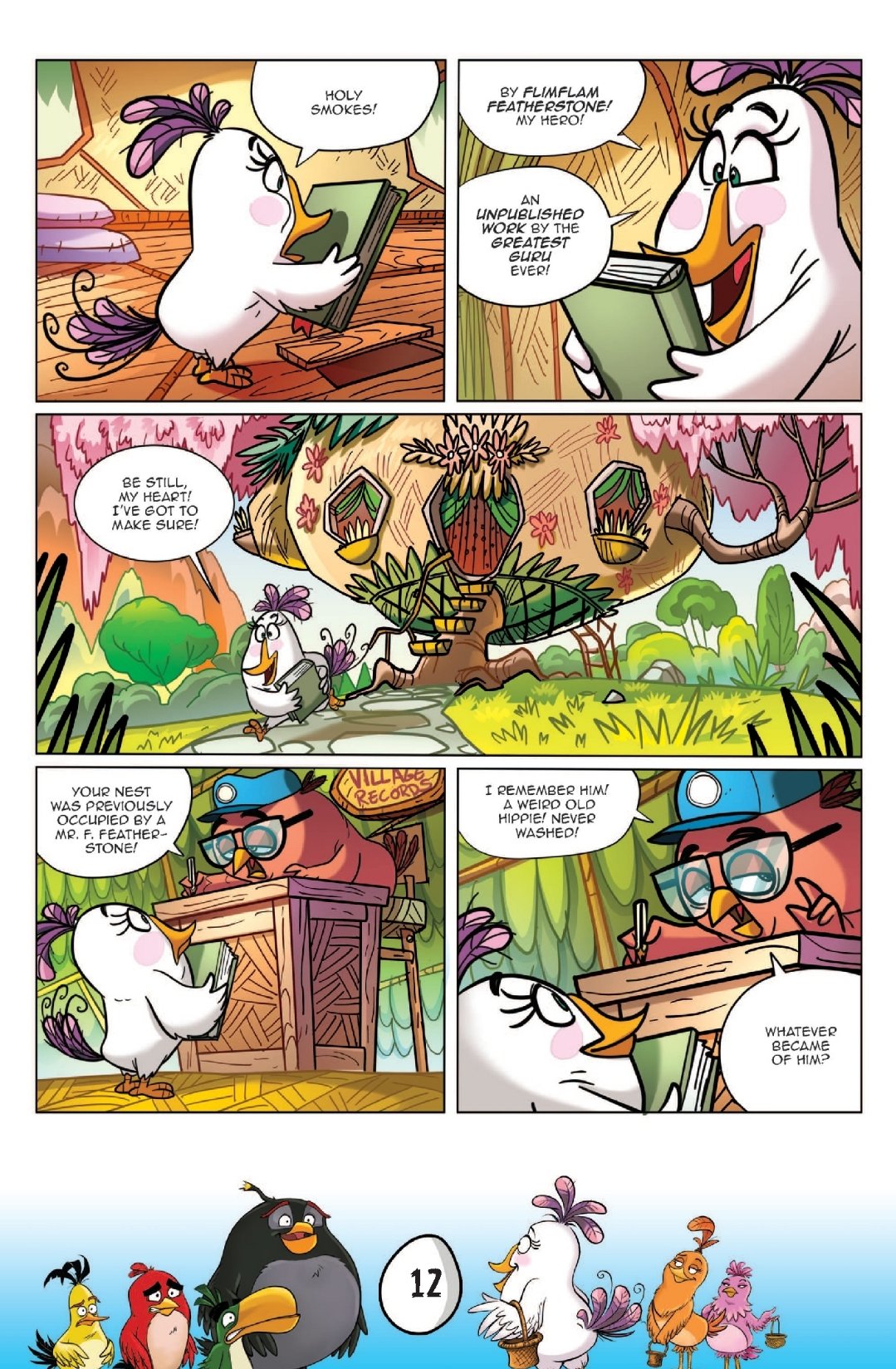 Read online Angry Birds Comics Quarterly comic -  Issue # Issue Furious Fowl - 13