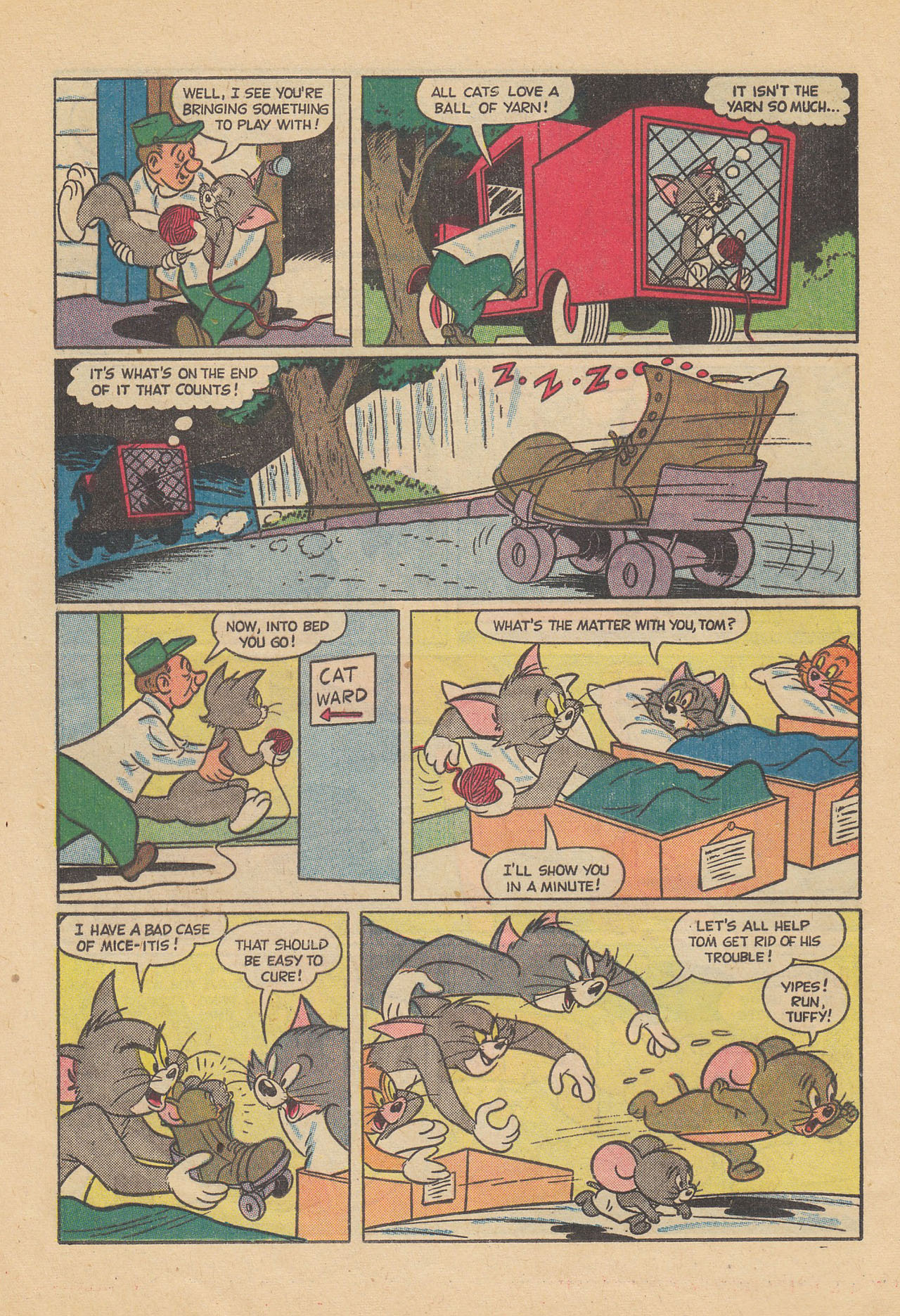 Read online Tom & Jerry Comics comic -  Issue #155 - 12