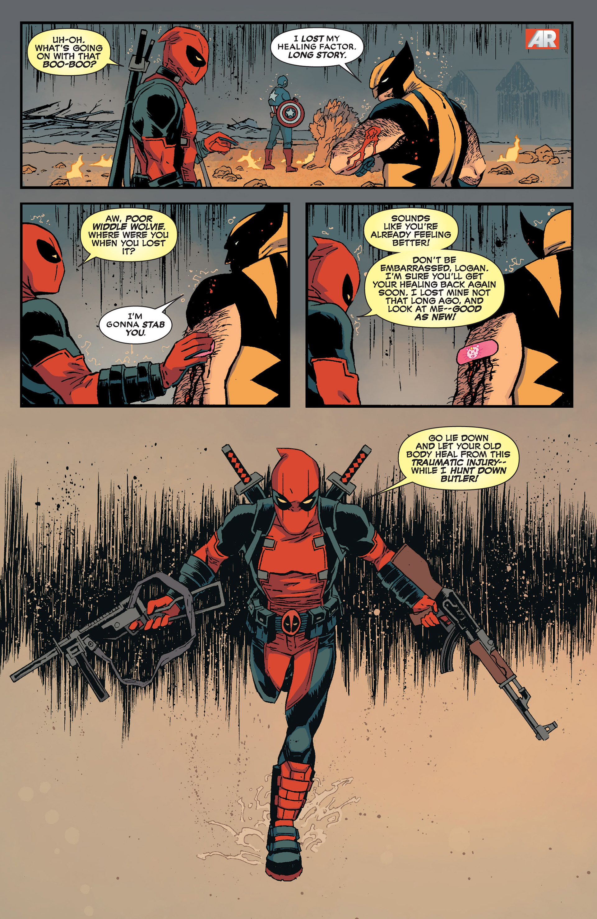 Read online Deadpool (2013) comic -  Issue #17 - 19