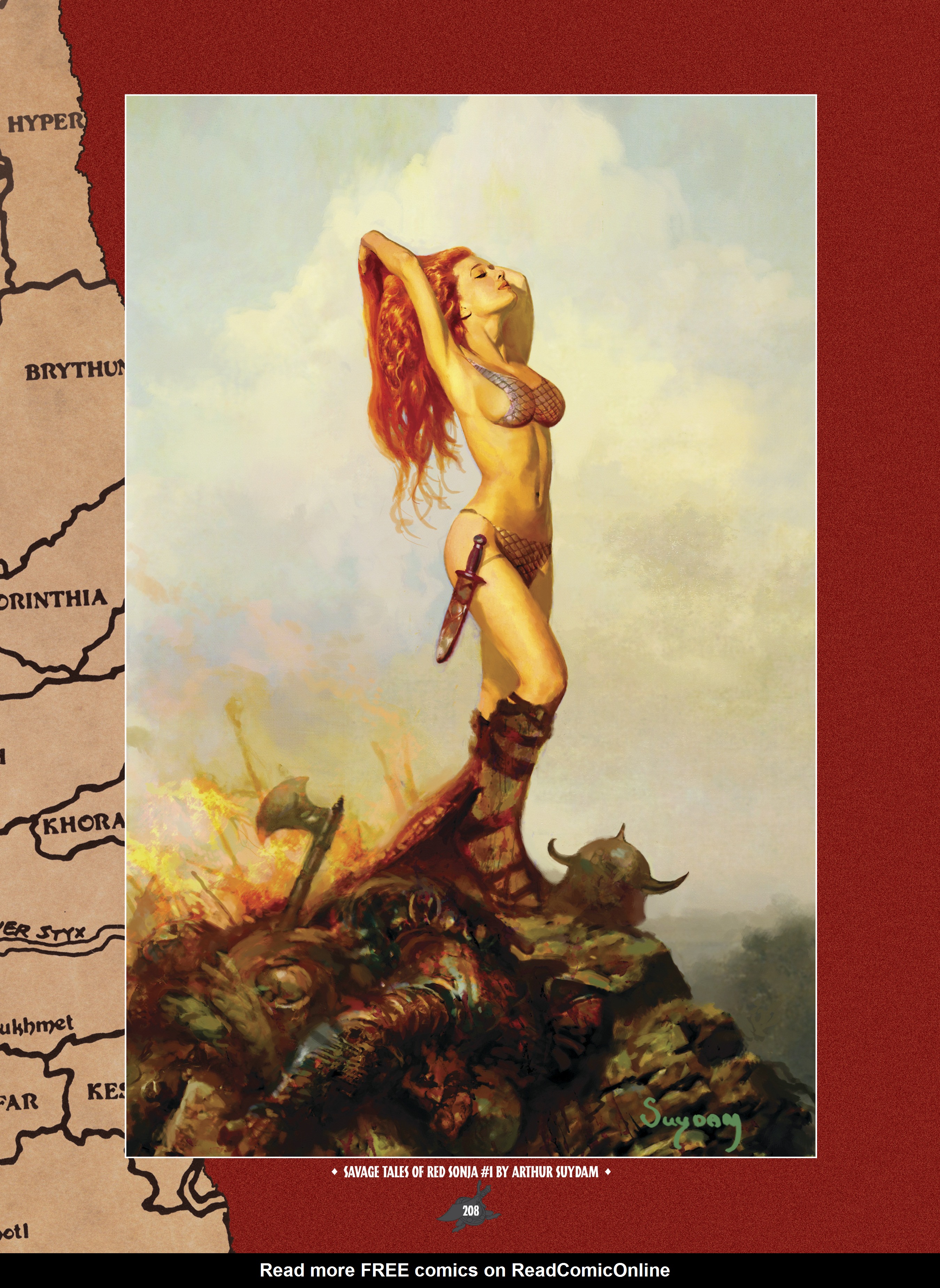 Read online The Art of Red Sonja comic -  Issue # TPB 1 (Part 2) - 100